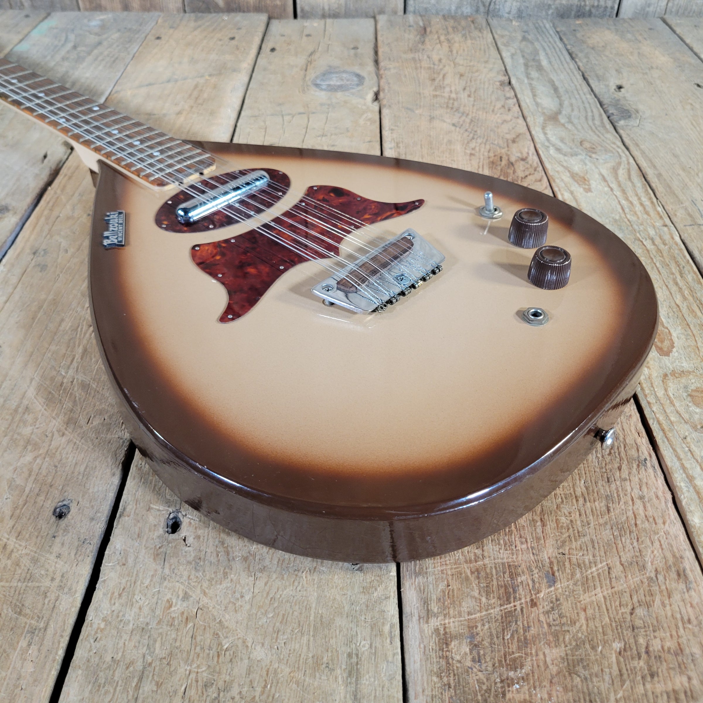 Danelectro Bellzouki 7010 Single Pickup 12-String w/ gig bag Excellent