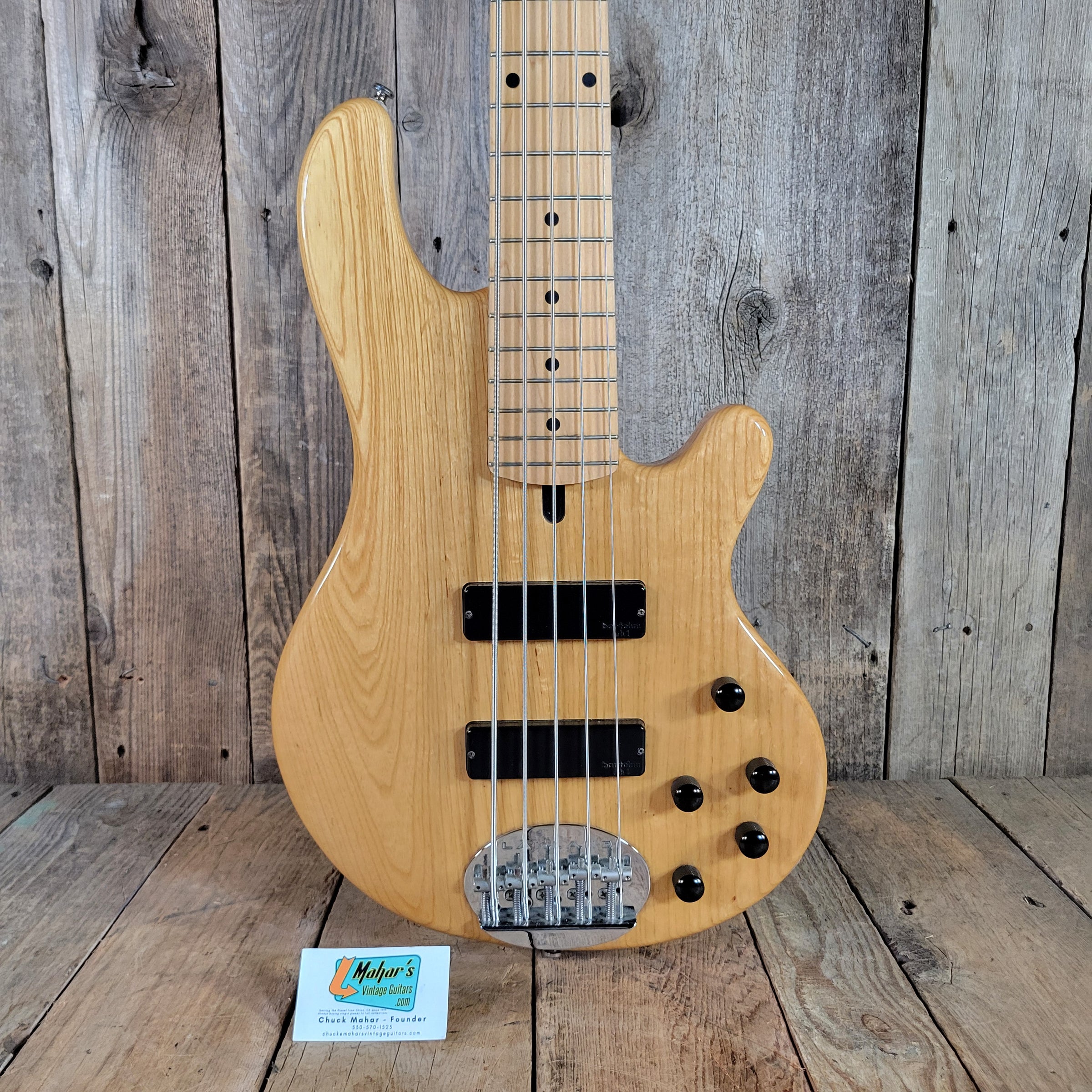 Lakland 2007 Skyline 55-01 5-String Bass Natural Excellent