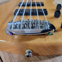 Lakland 2007 Skyline 55-01 5-String Bass Natural Excellent