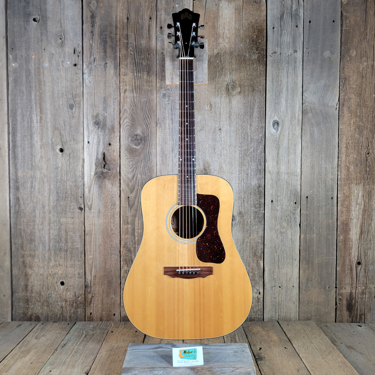 Guild 1975 D-35 NT w/Hard Case Fresh Neck Reset & Refret