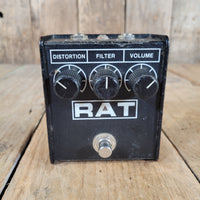 ProCo 1998 RAT 2 Flat Box USA Distortion Pedal Very Good