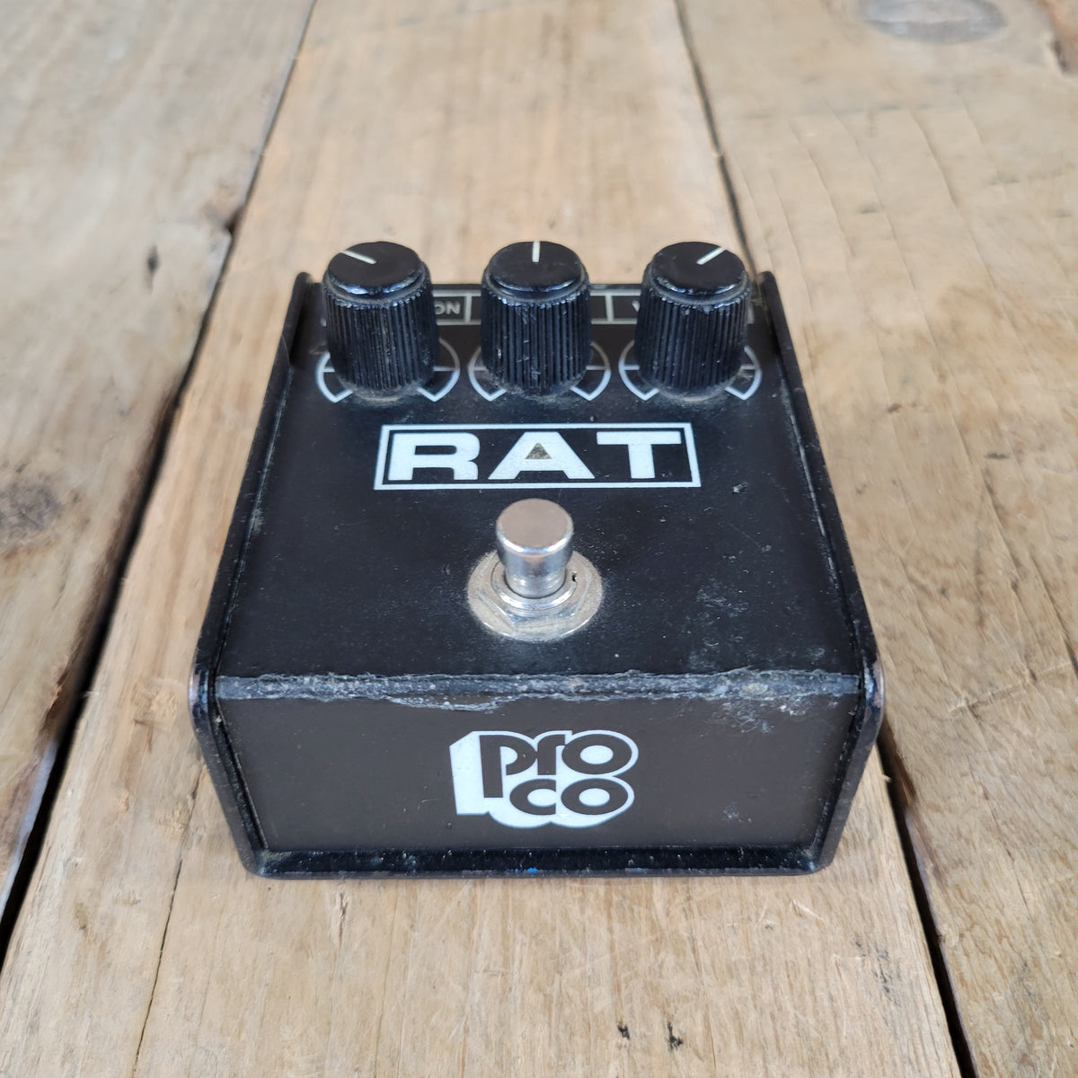 ProCo 1998 RAT 2 Flat Box USA Distortion Pedal Very Good