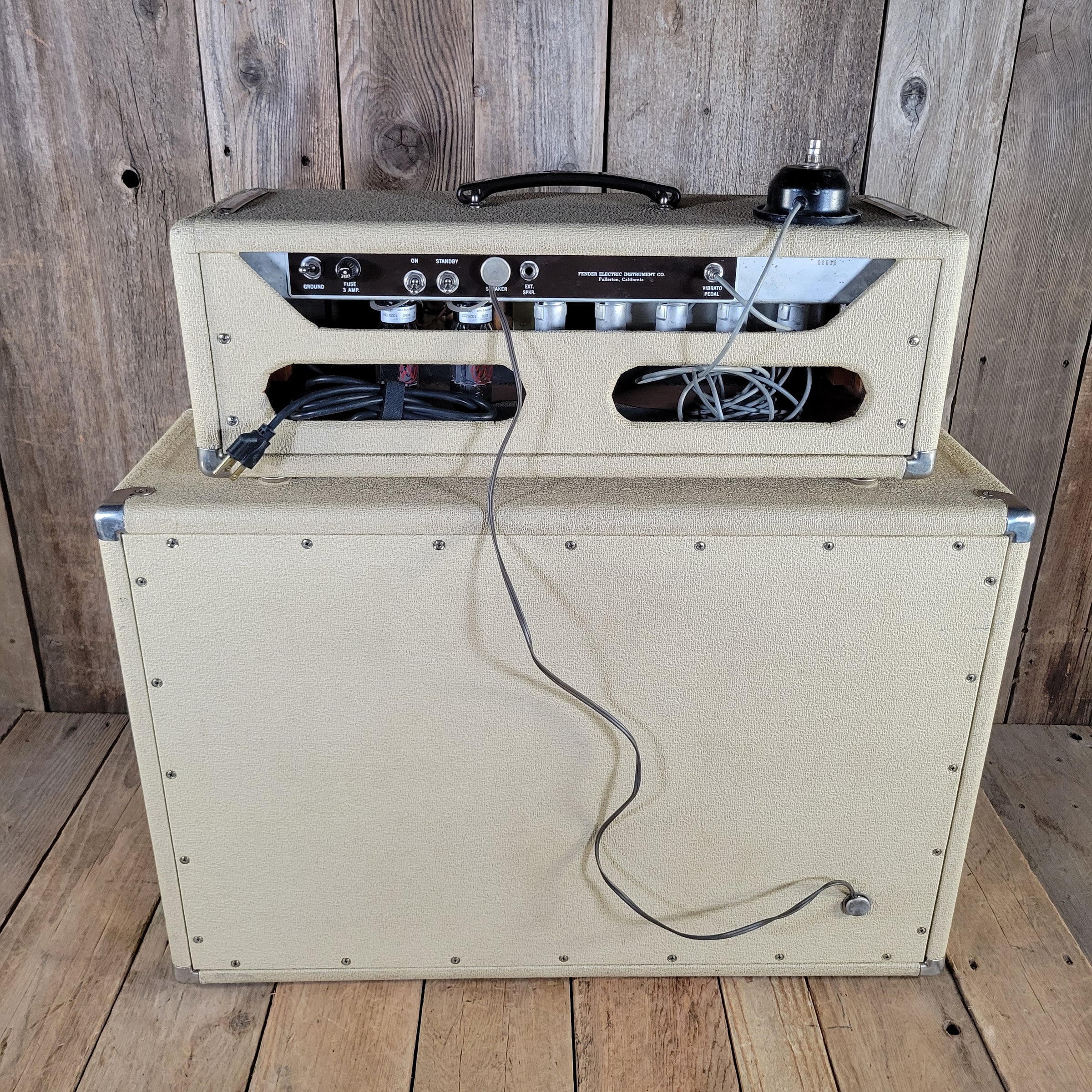 Fender 1961 Bandmaster 6G7 Vintage Amp w/ Tone Ring Cab