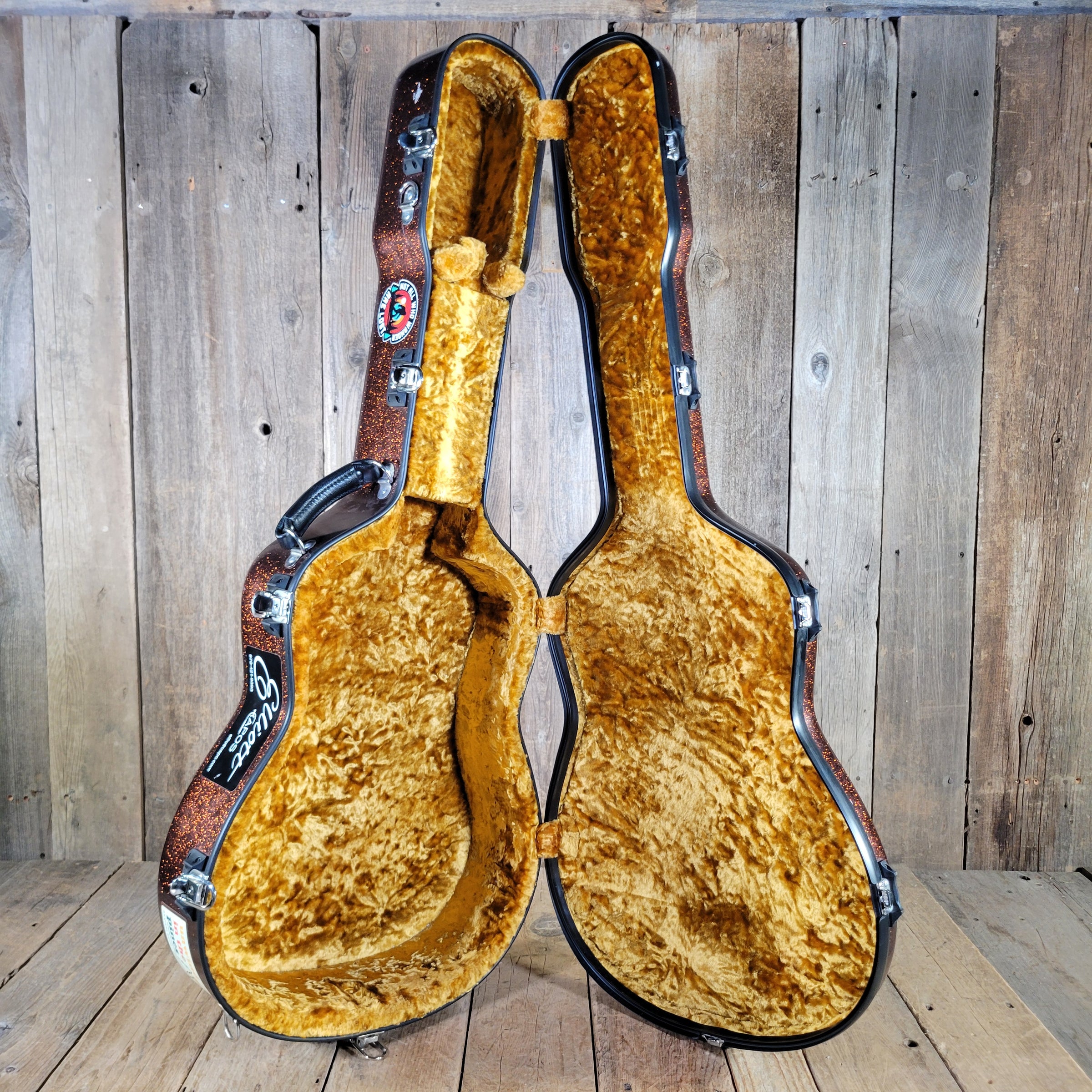 Calton Dreadnought Case Smooth Bronze Sparkle