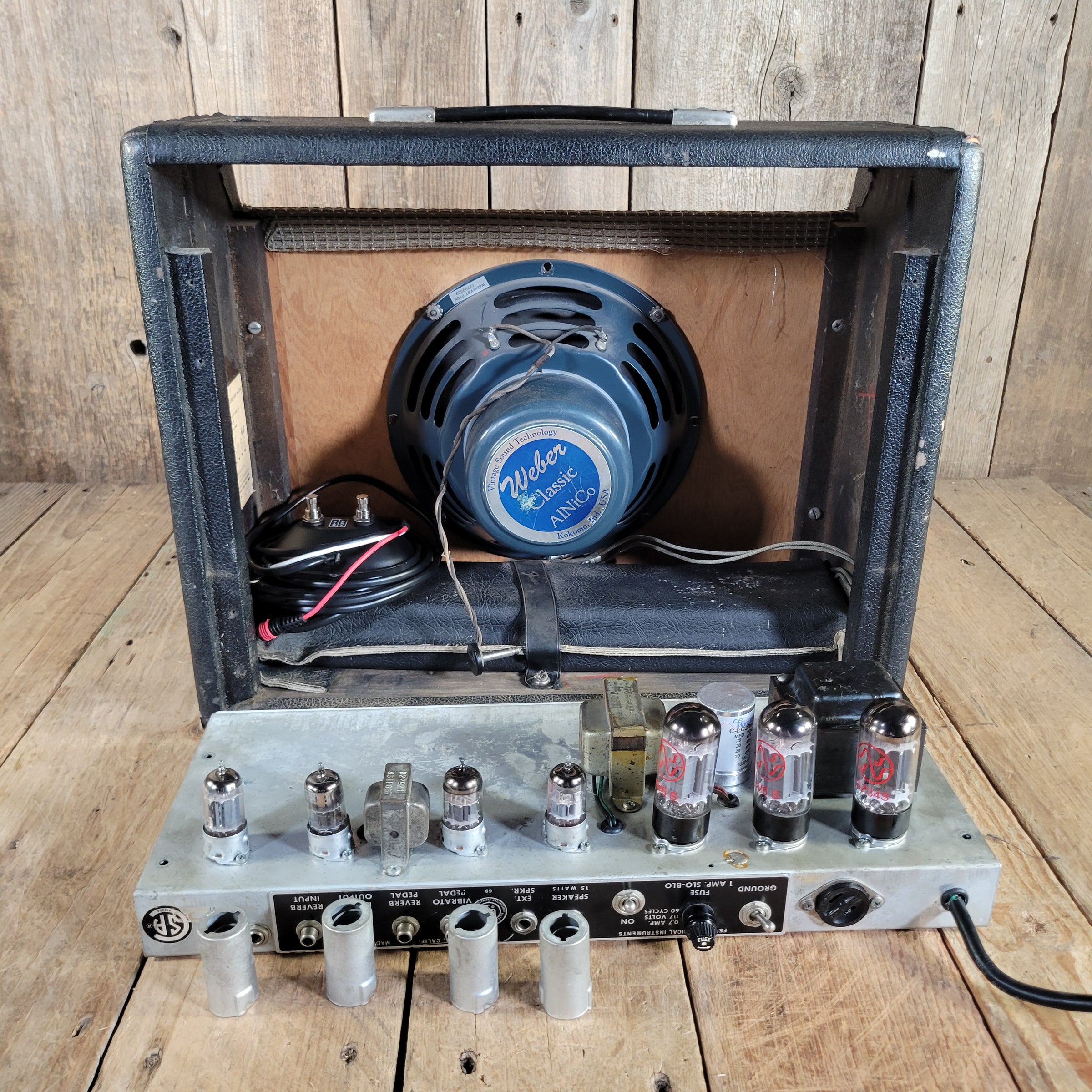 Fender 1967 Princeton Reverb AA764 Modified and Serviced