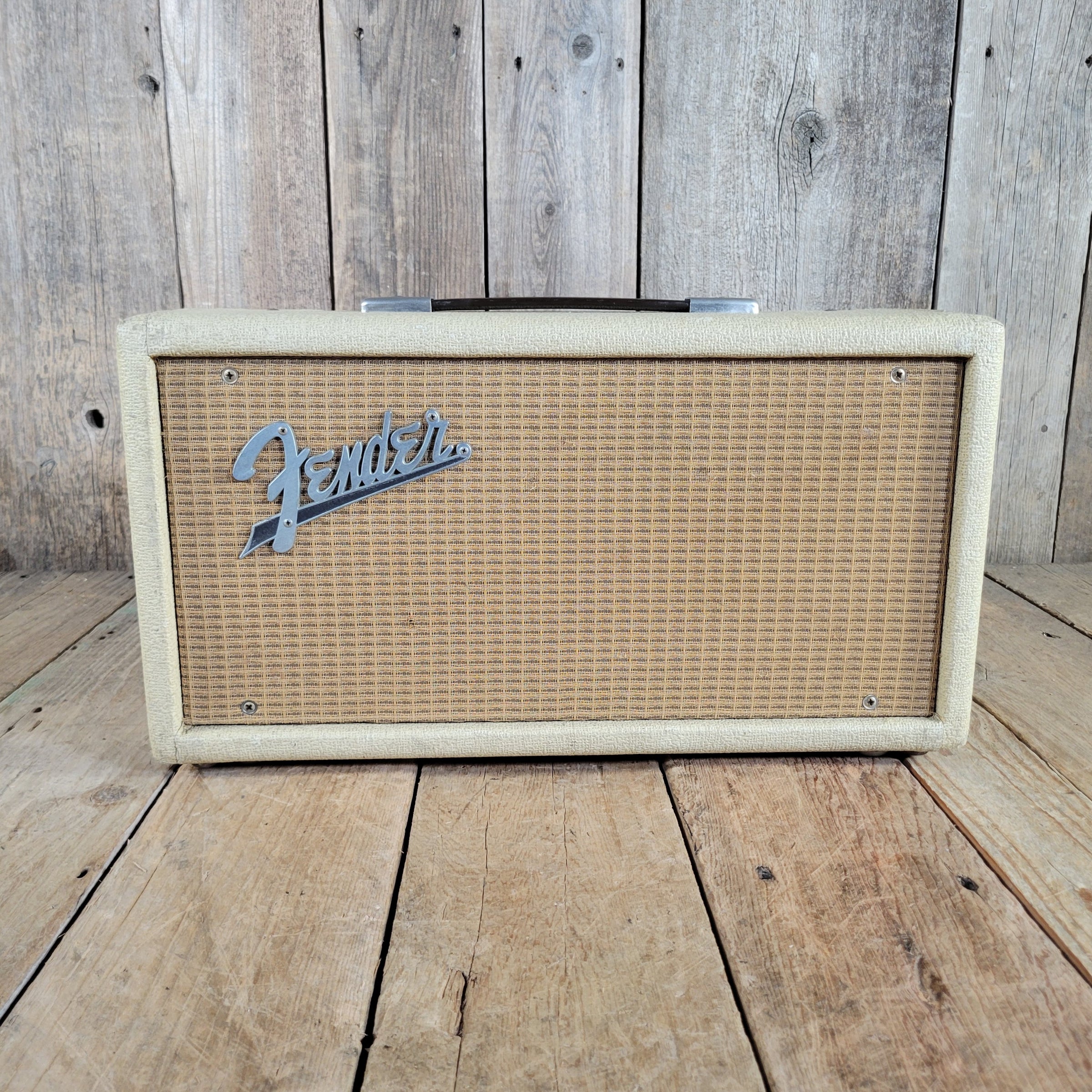 Fender Reverb Unit 6G15 1963 Rough White Tolex