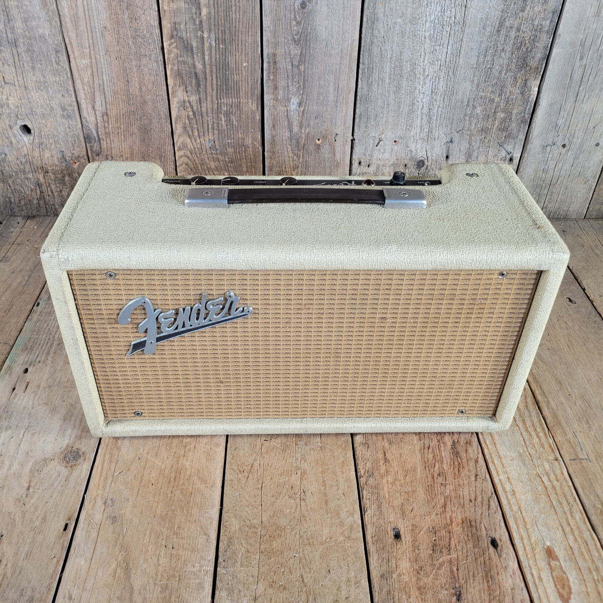 Fender Reverb Unit 6G15 1963 Rough White Tolex