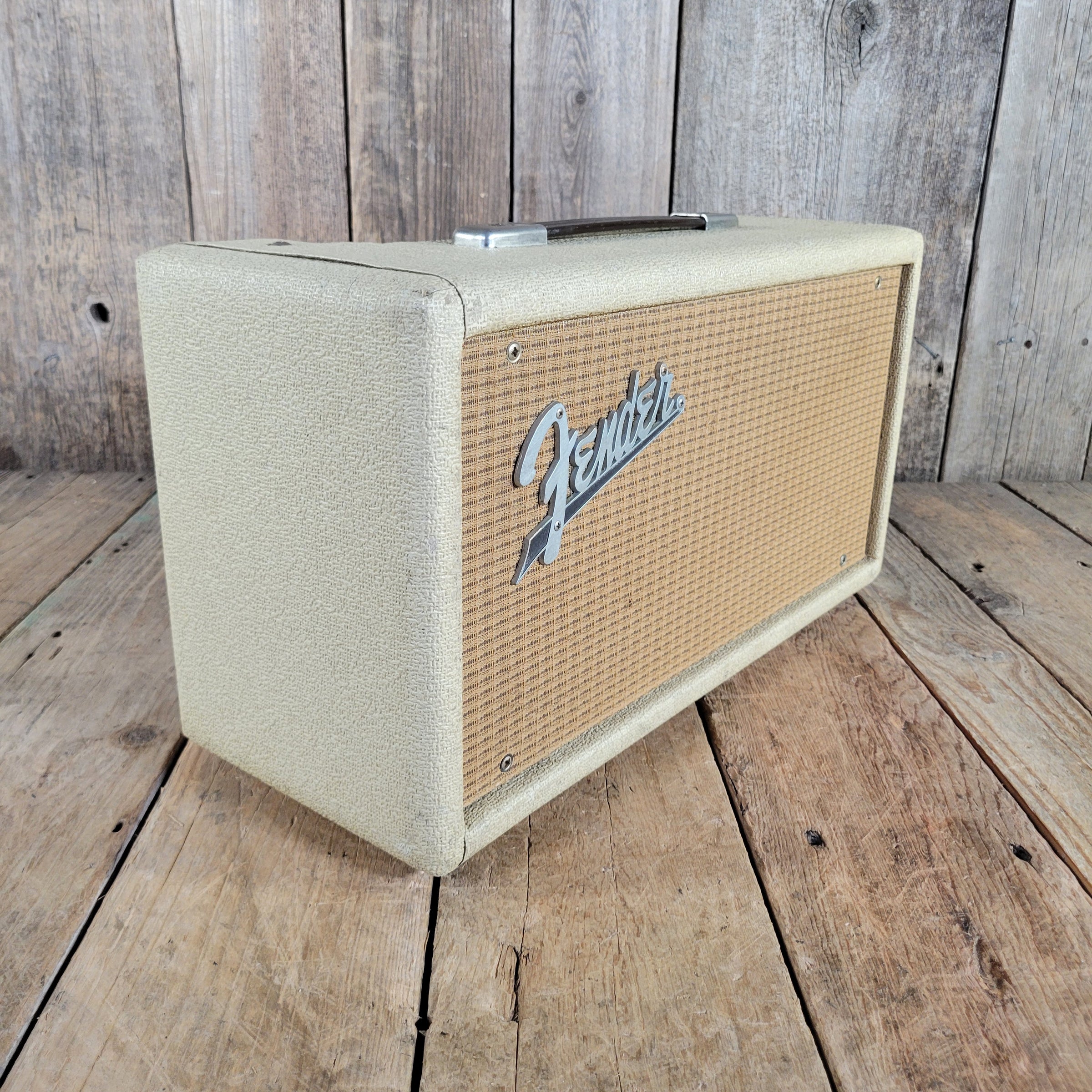 Fender Reverb Unit 6G15 1963 Rough White Tolex