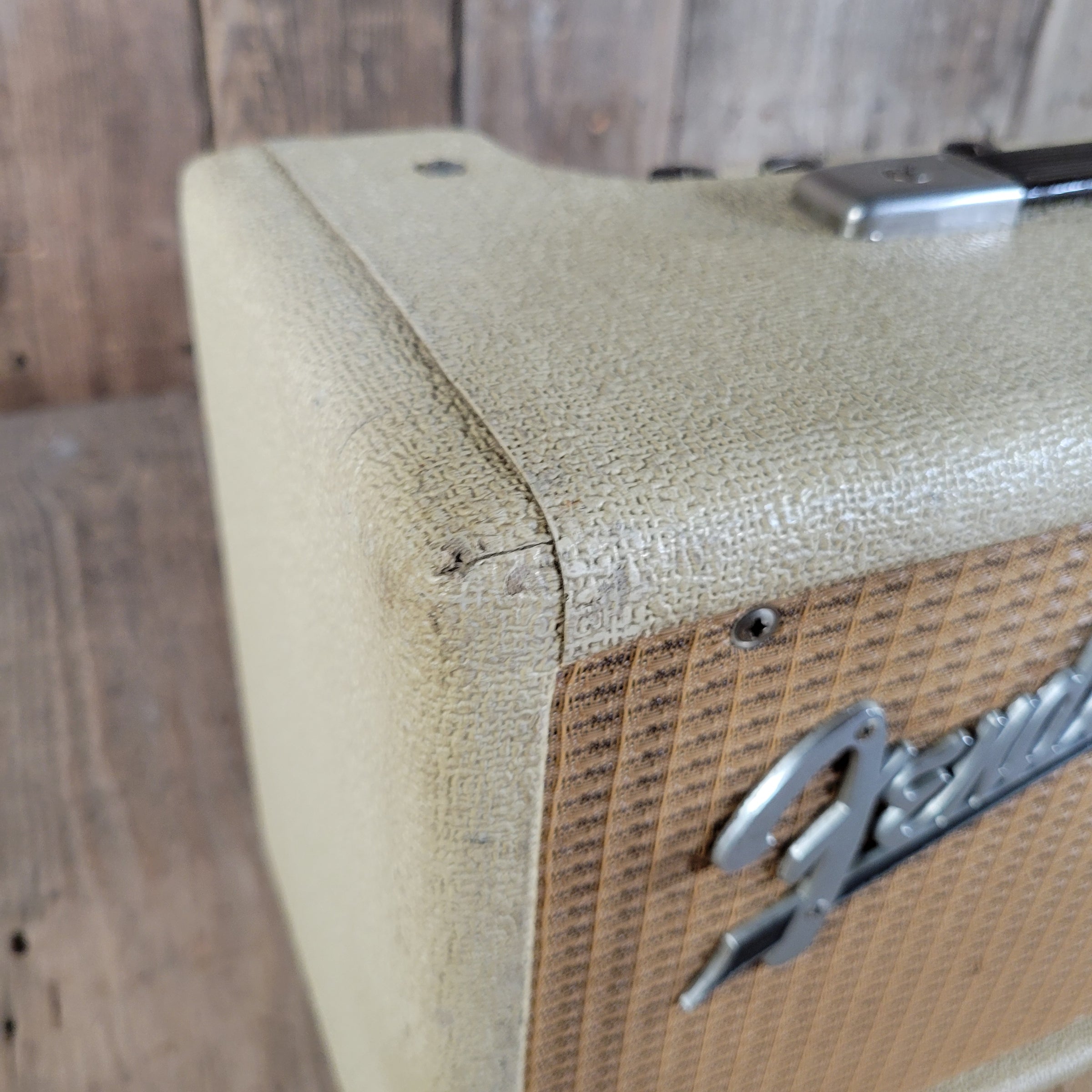 Fender Reverb Unit 6G15 1963 Rough White Tolex