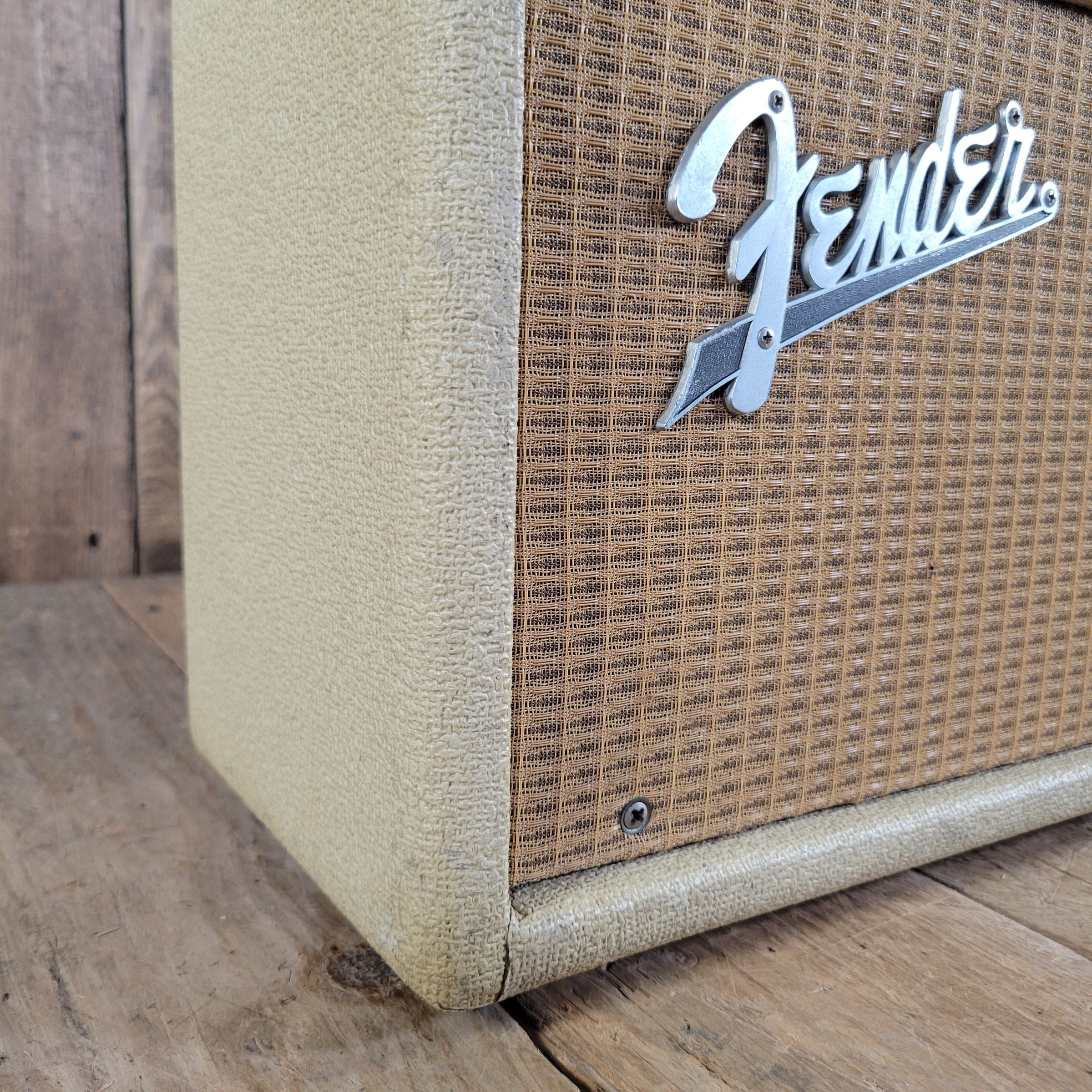 Fender Reverb Unit 6G15 1963 Rough White Tolex