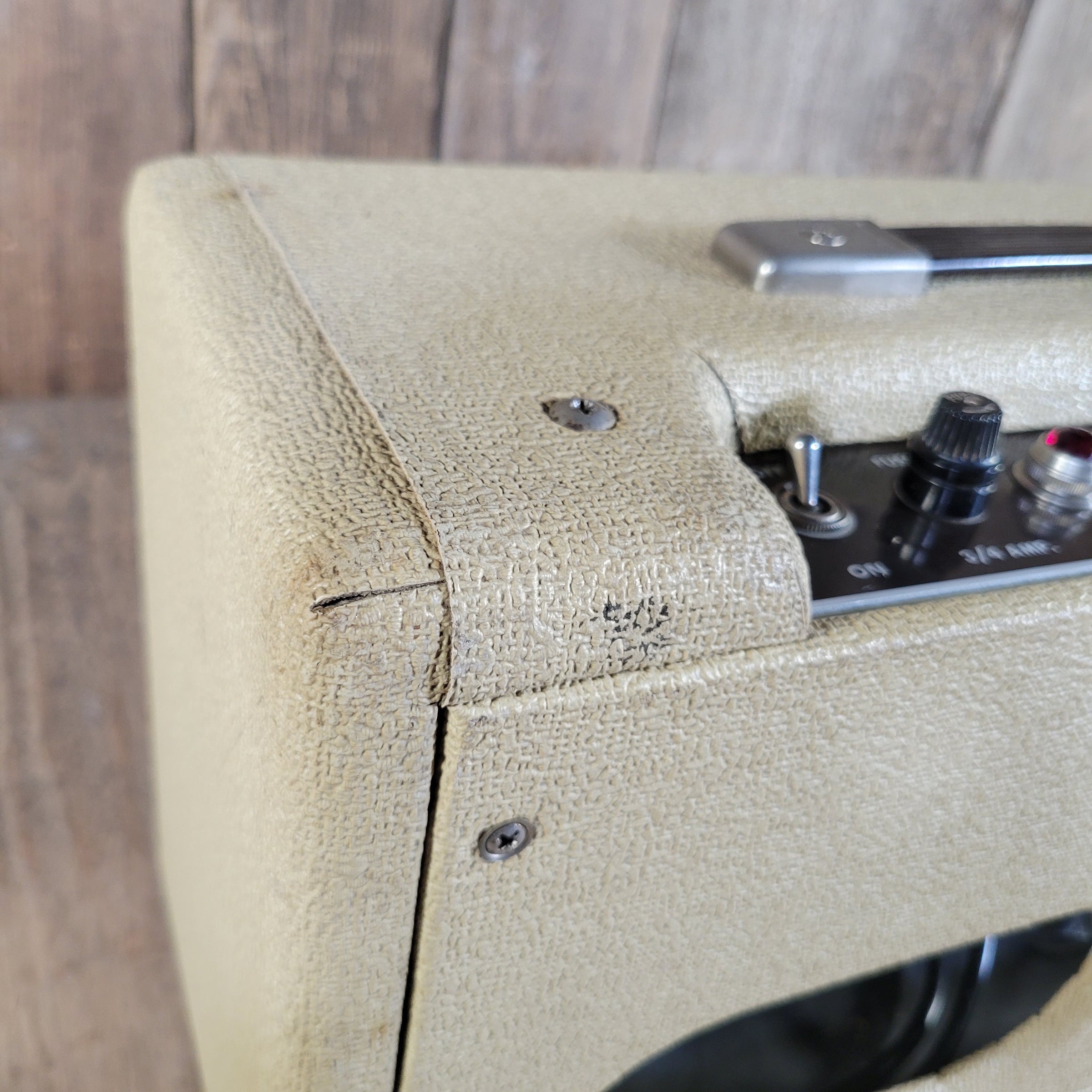 Fender Reverb Unit 6G15 1963 Rough White Tolex