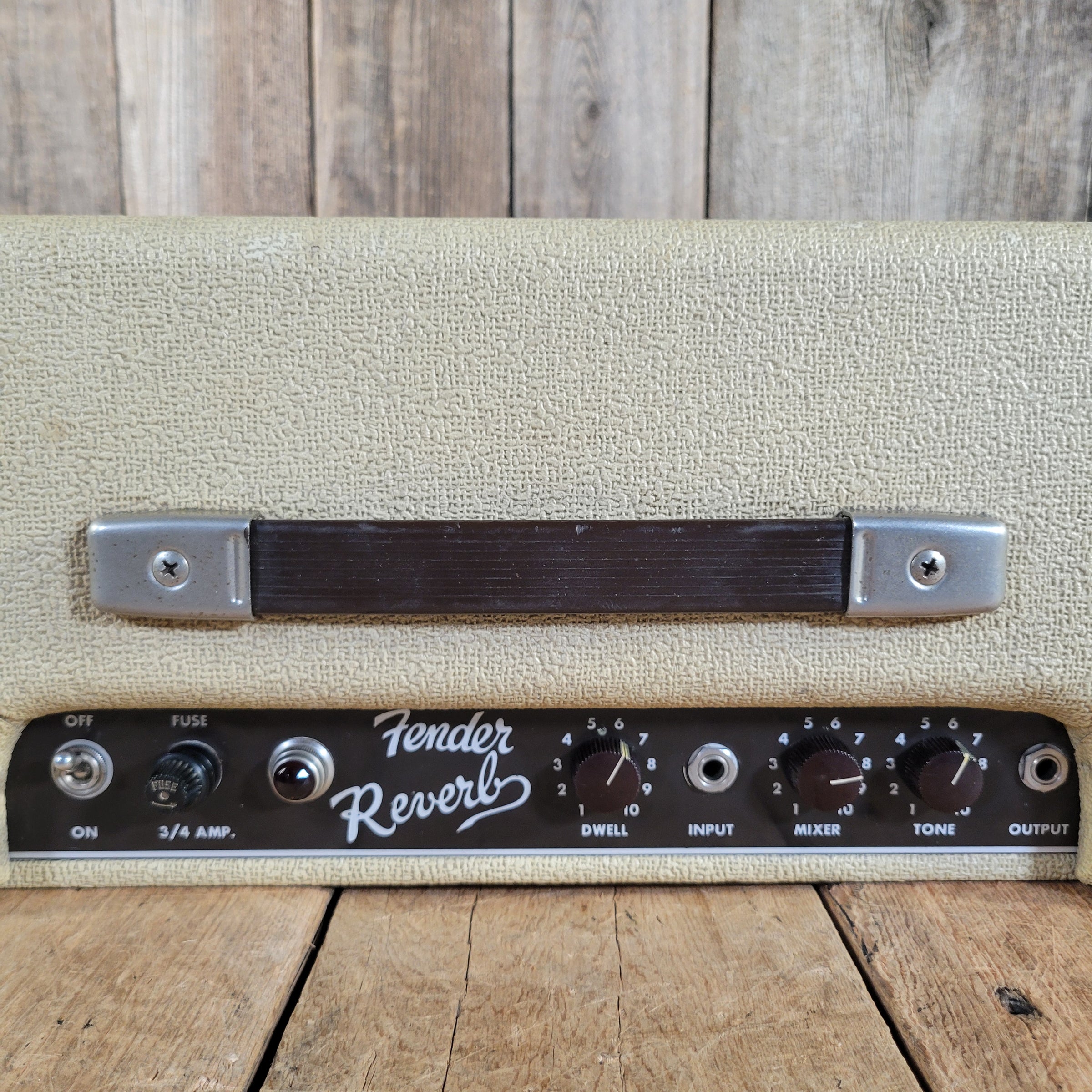 Fender Reverb Unit 6G15 1963 Rough White Tolex