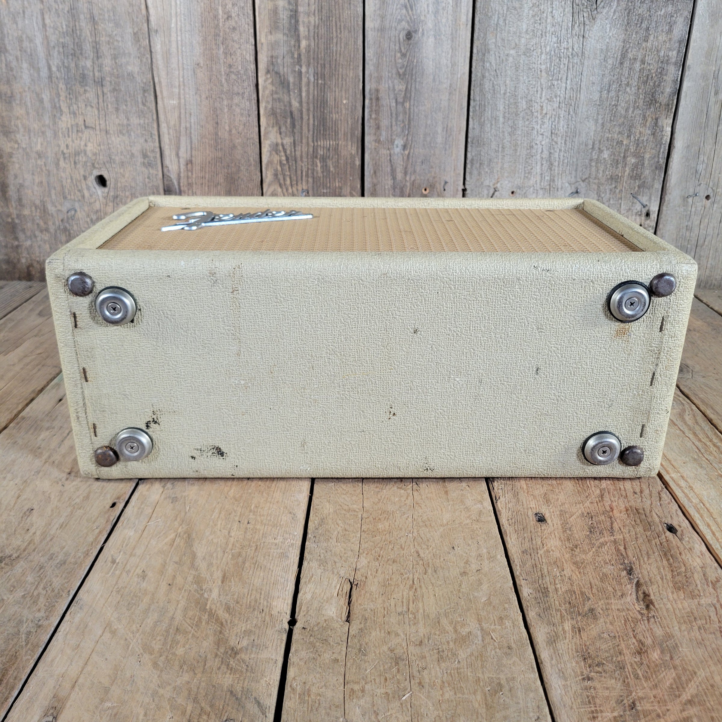 Fender Reverb Unit 6G15 1963 Rough White Tolex