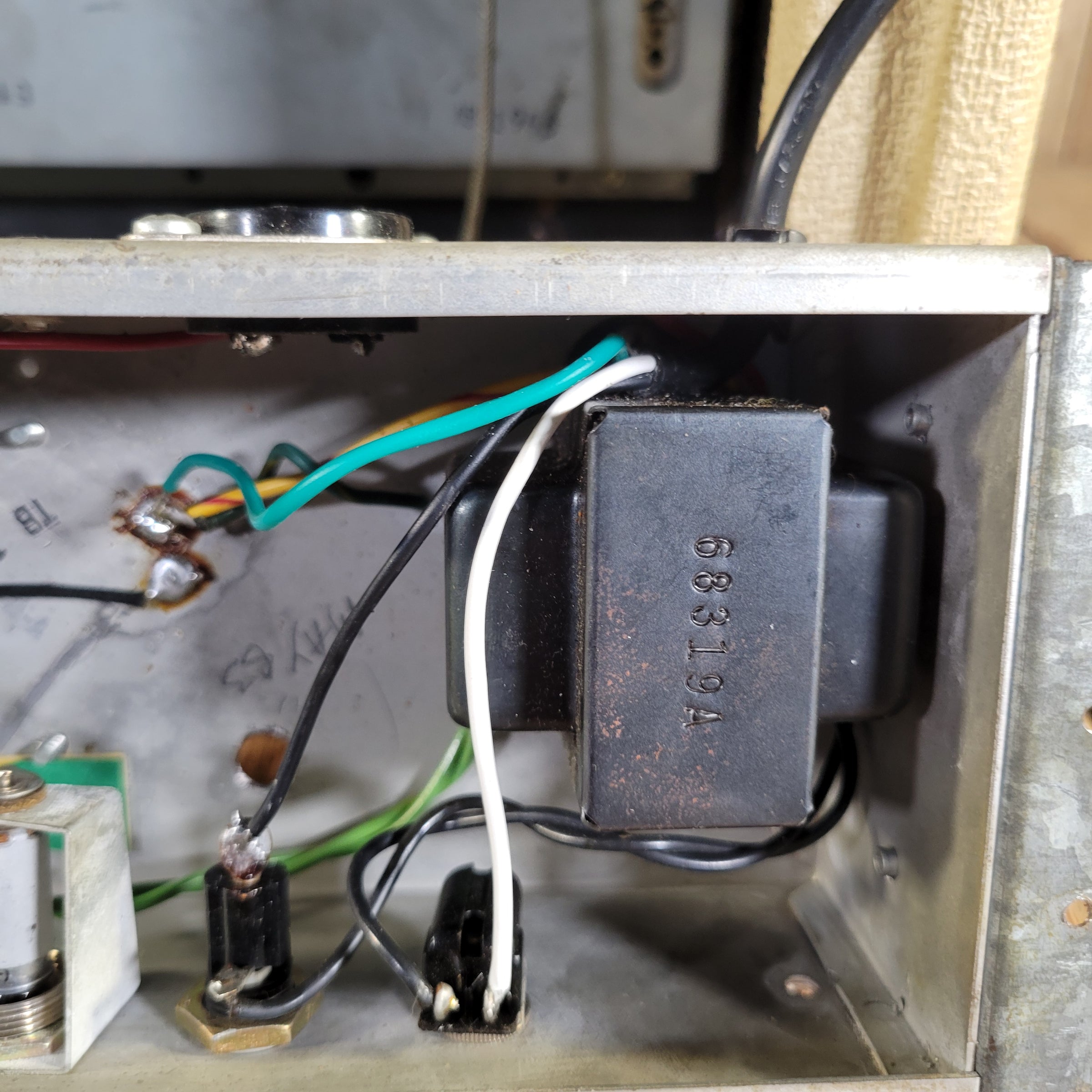 Fender Reverb Unit 6G15 1963 Rough White Tolex