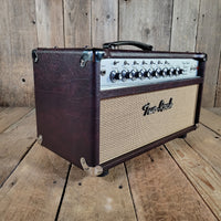 Two Rock 2025 Classic Reverb Head Wine Taurus Tolex Cane Grille New