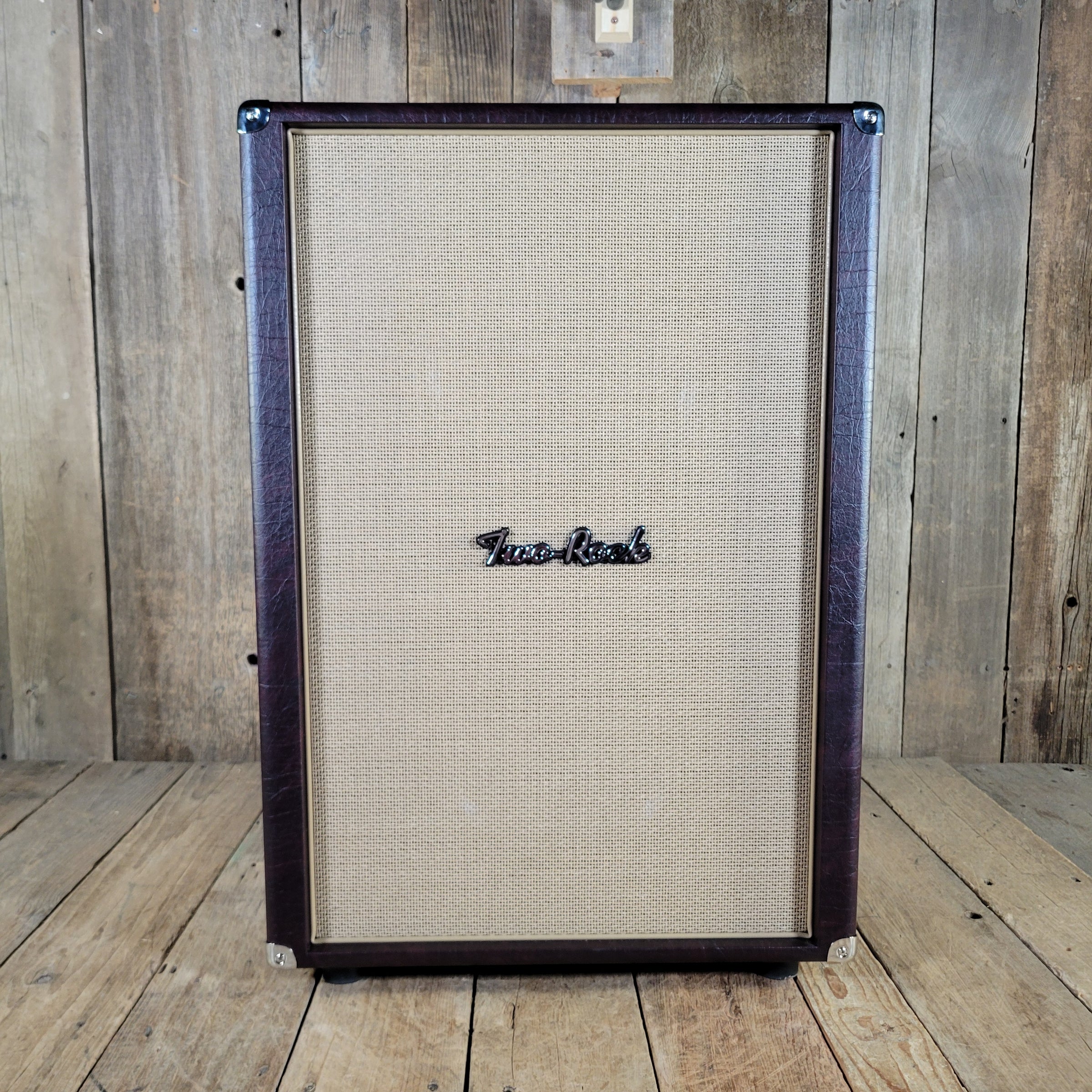 Two Rock 2025 2x12 Vertical Cab Wine Taurus Tolex Cane Grille
