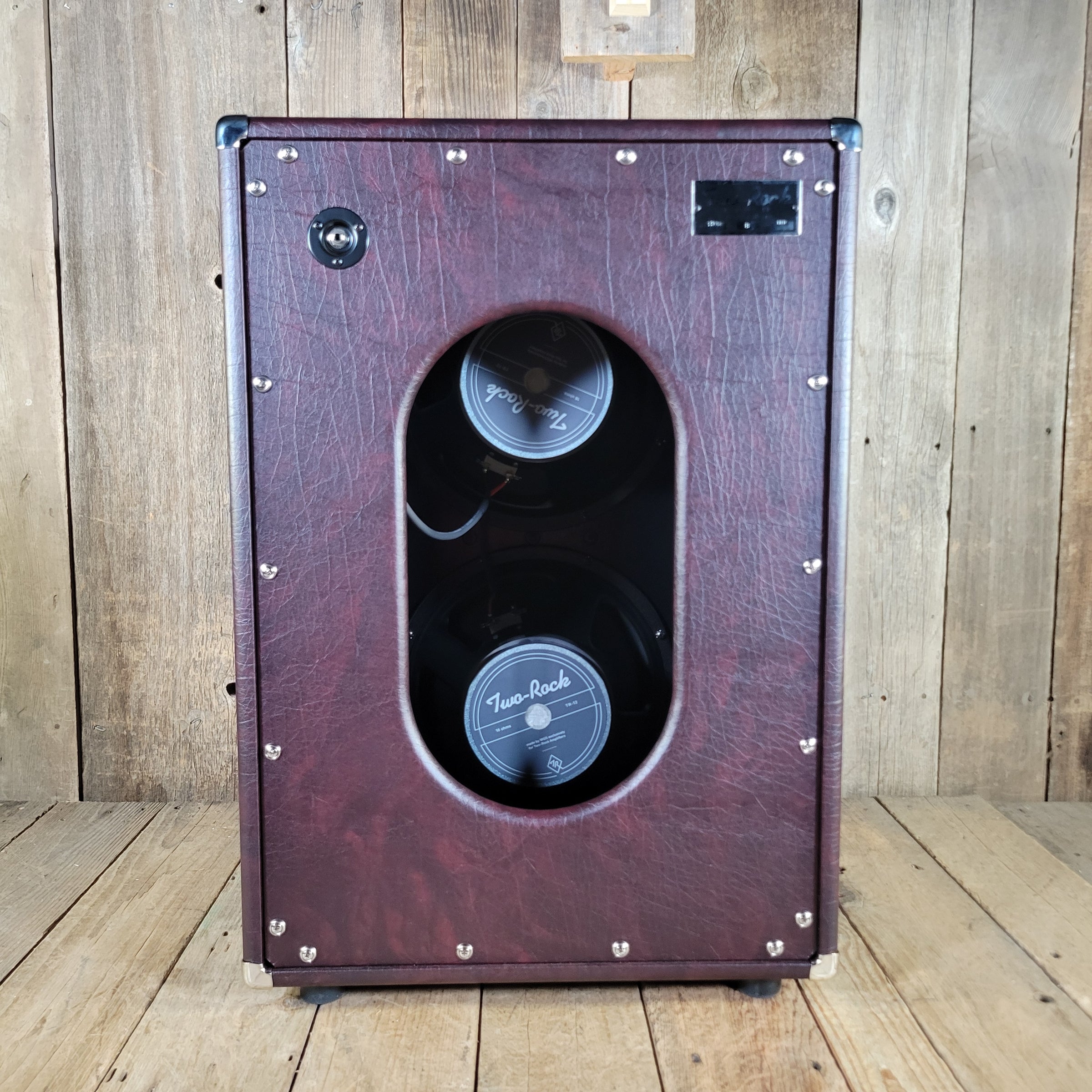 Two Rock 2025 2x12 Vertical Cab Wine Taurus Tolex Cane Grille