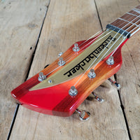 Rickenbacker 2023 660 6 String Fireglo Flamed, Original Case Near Mint