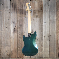 Fender 1969 Mustang Competition Burgundy w/Rare Lefty Case Excellent