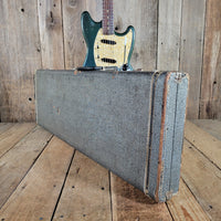 Fender 1969 Mustang Competition Burgundy w/Rare Lefty Case Excellent