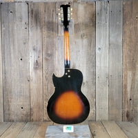 Kay 1960s Speed Demon P-3 Sunburst w/ Case