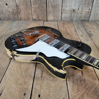Kay 1960s Speed Demon P-3 Sunburst w/ Case