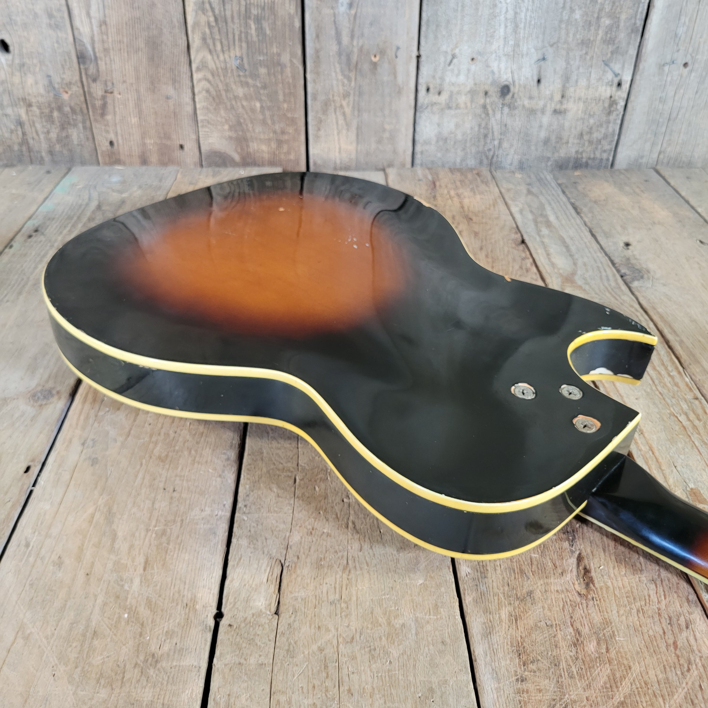 Kay 1960s Speed Demon P-3 Sunburst w/ Case
