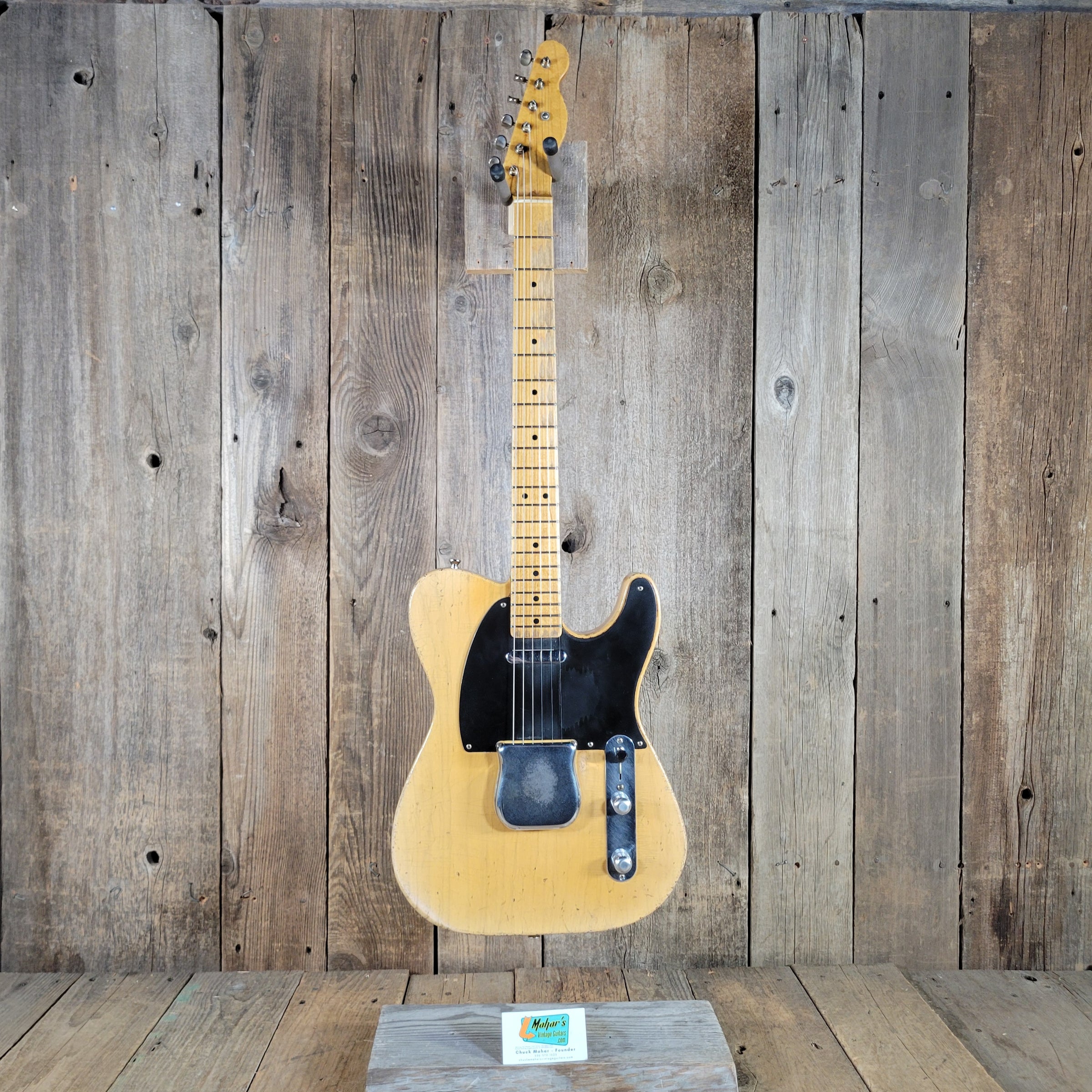 Nacho 2023 Blackguard Telecaster Early 50s Style Excellent