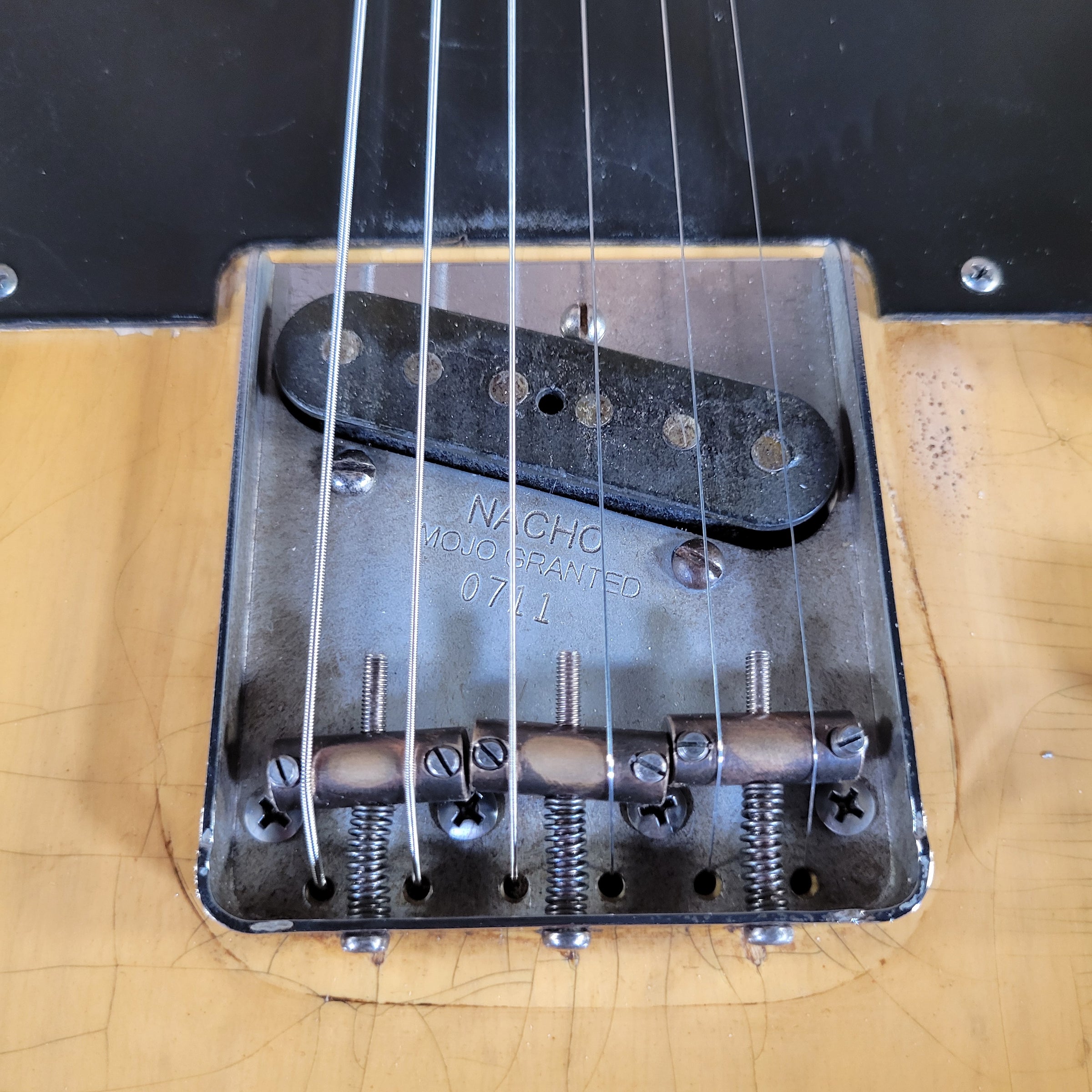 Nacho 2023 Blackguard Telecaster Early 50s Style Excellent