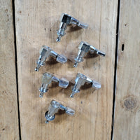 Ping 1970s 6 In Line Tuners Tuning Pegs Chrome