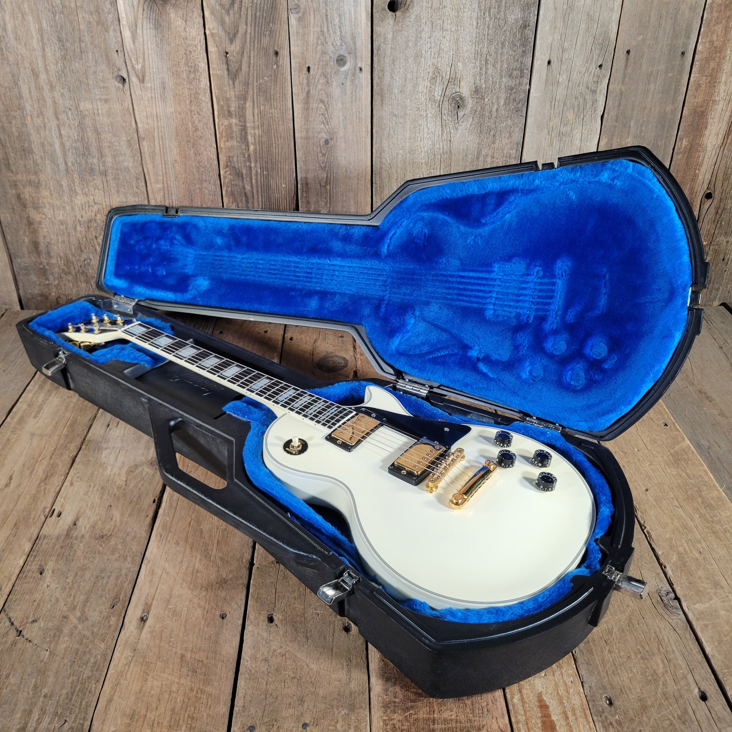 Gibson 1989 Les Paul Custom Alpine White w/ Original Case Near Mint