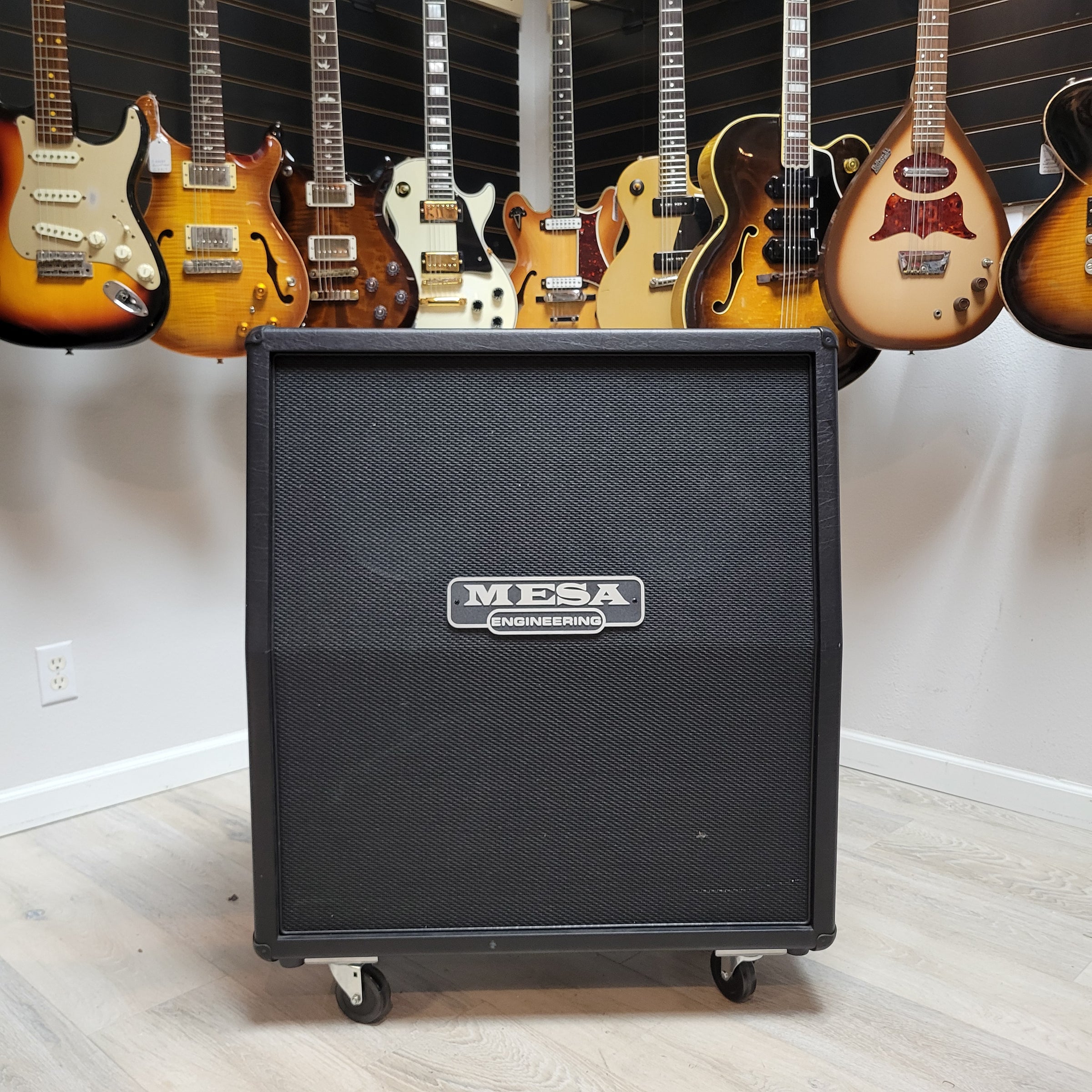 Mesa Boogie 2019 4x12 4FB Rectifier Oversized Slant Cab w/ Cover, Excellent