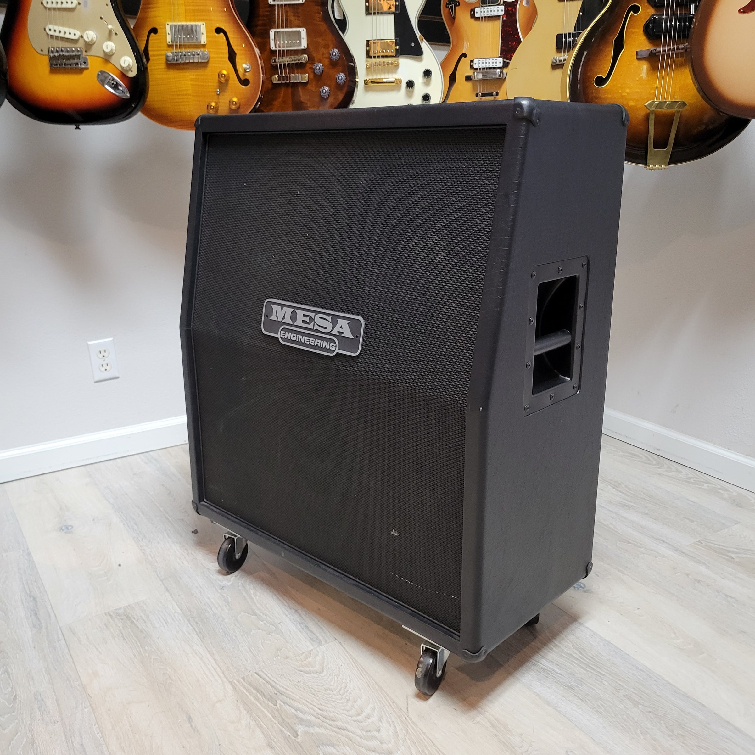 Mesa Boogie 2019 4x12 4FB Rectifier Oversized Slant Cab w/ Cover, Excellent