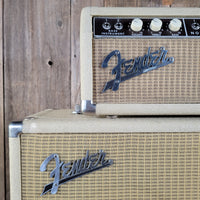 Fender 1962 Bassman 6G6-B Head & Cabinet 2x12 Cabinet, Very Good