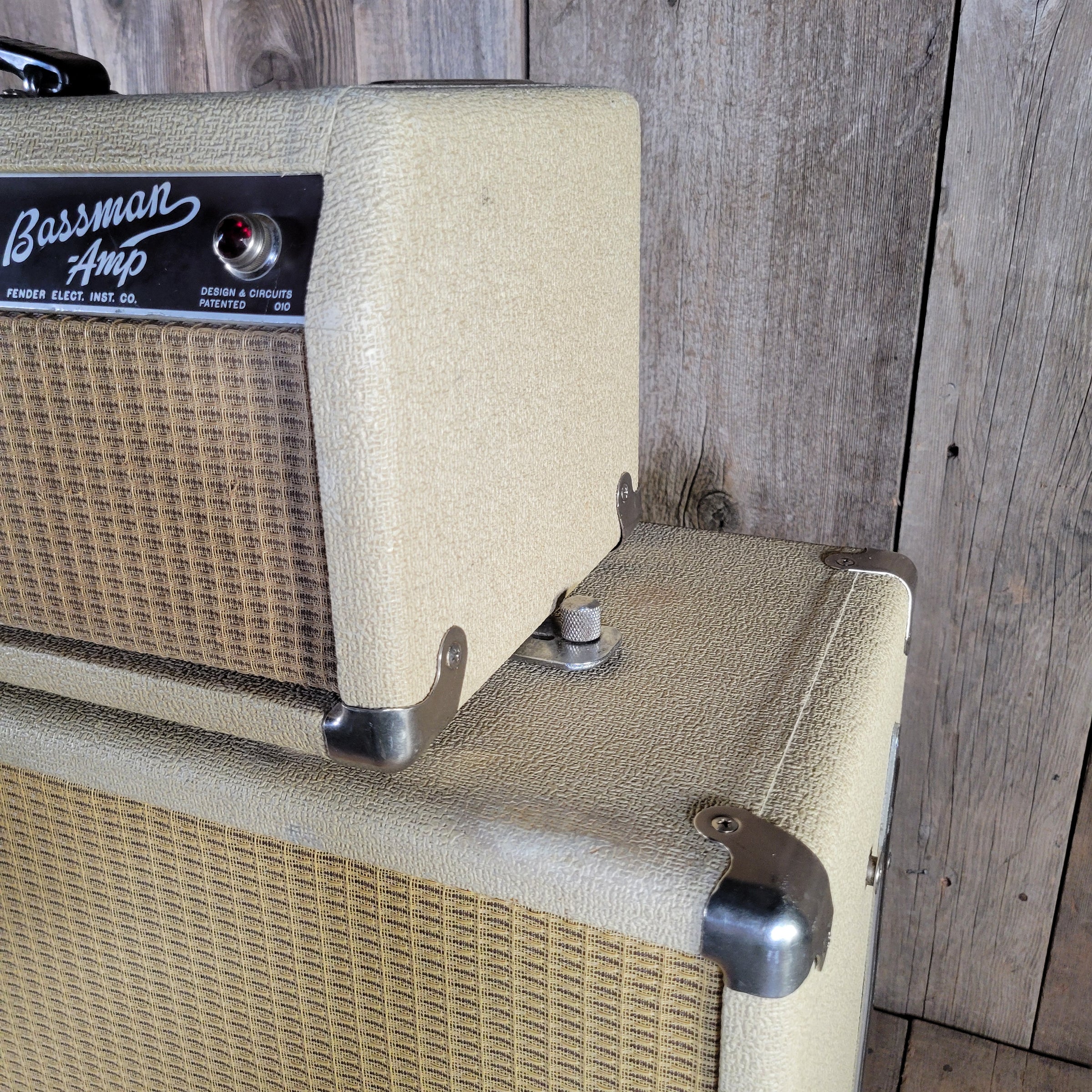 Fender 1962 Bassman 6G6-B Head & Cabinet 2x12 Cabinet, Very Good