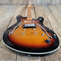 Squier Fender Classic Vibe Starcaster 2023 Semi-Hollow Guitar, poor