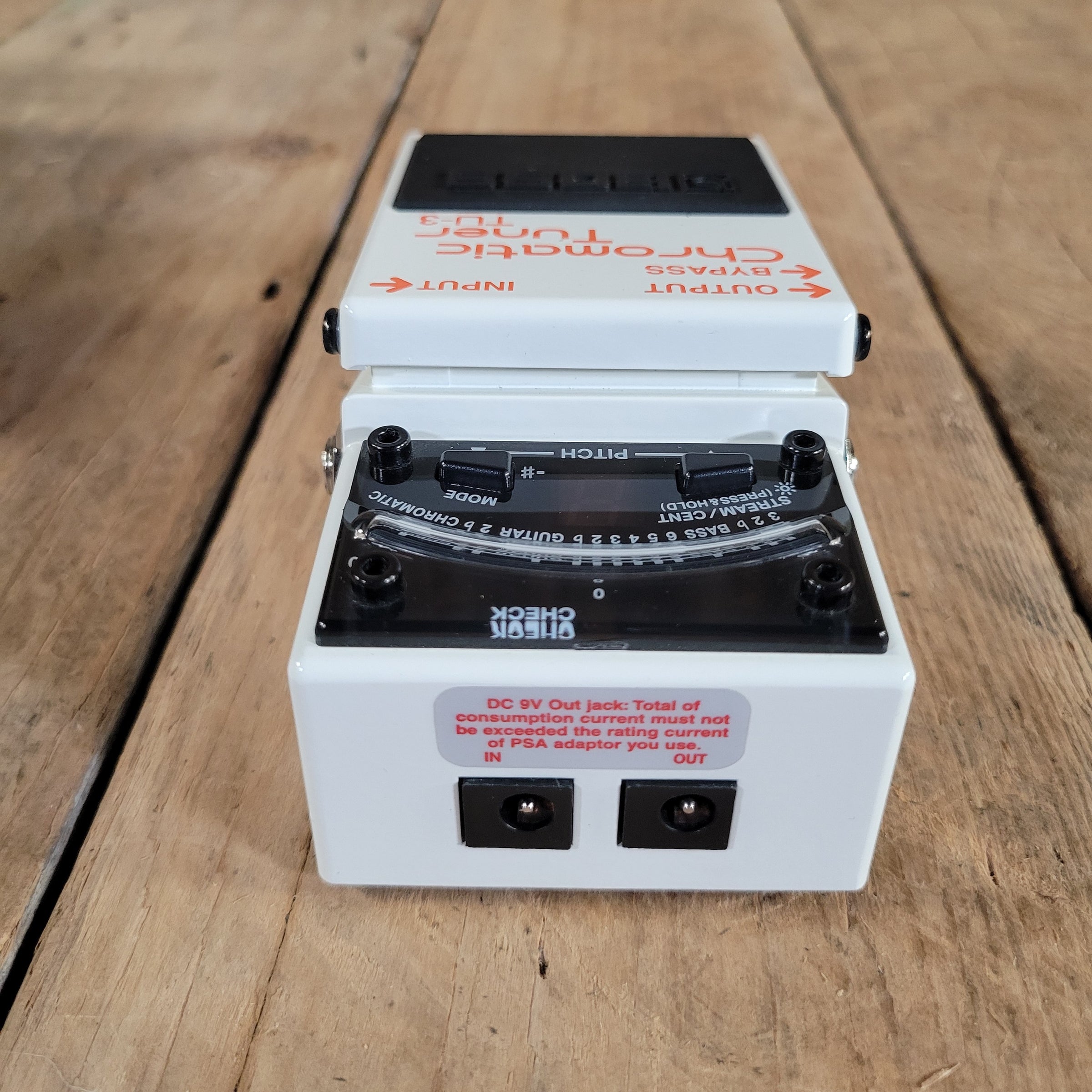 Boss 2020 TU-3 Chromatic Tuner Pedal in box w/ paperwork, Mint