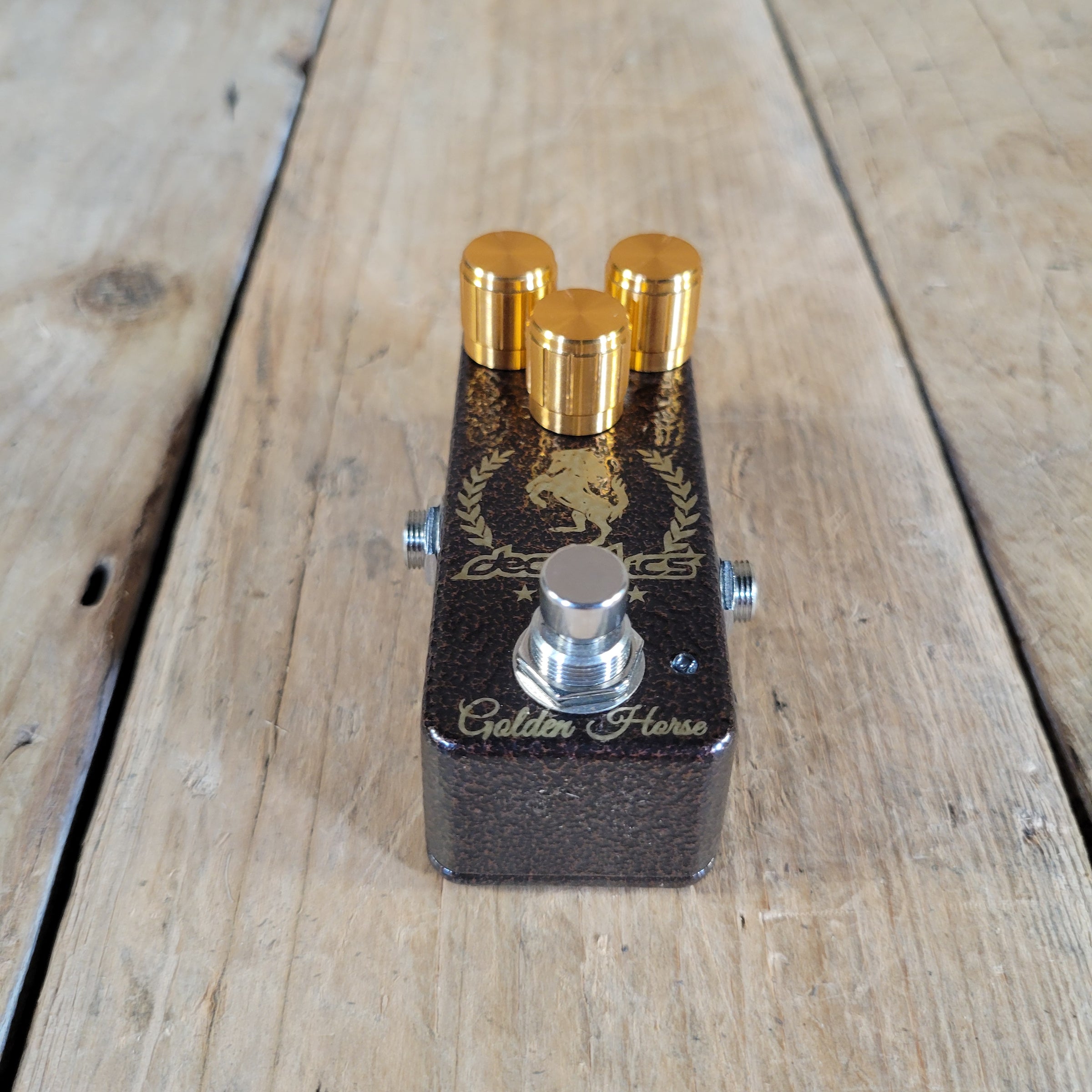 Decibelics 2021 Golden Horse Boutique mini KLON w/ box & paperwork, Near Mint