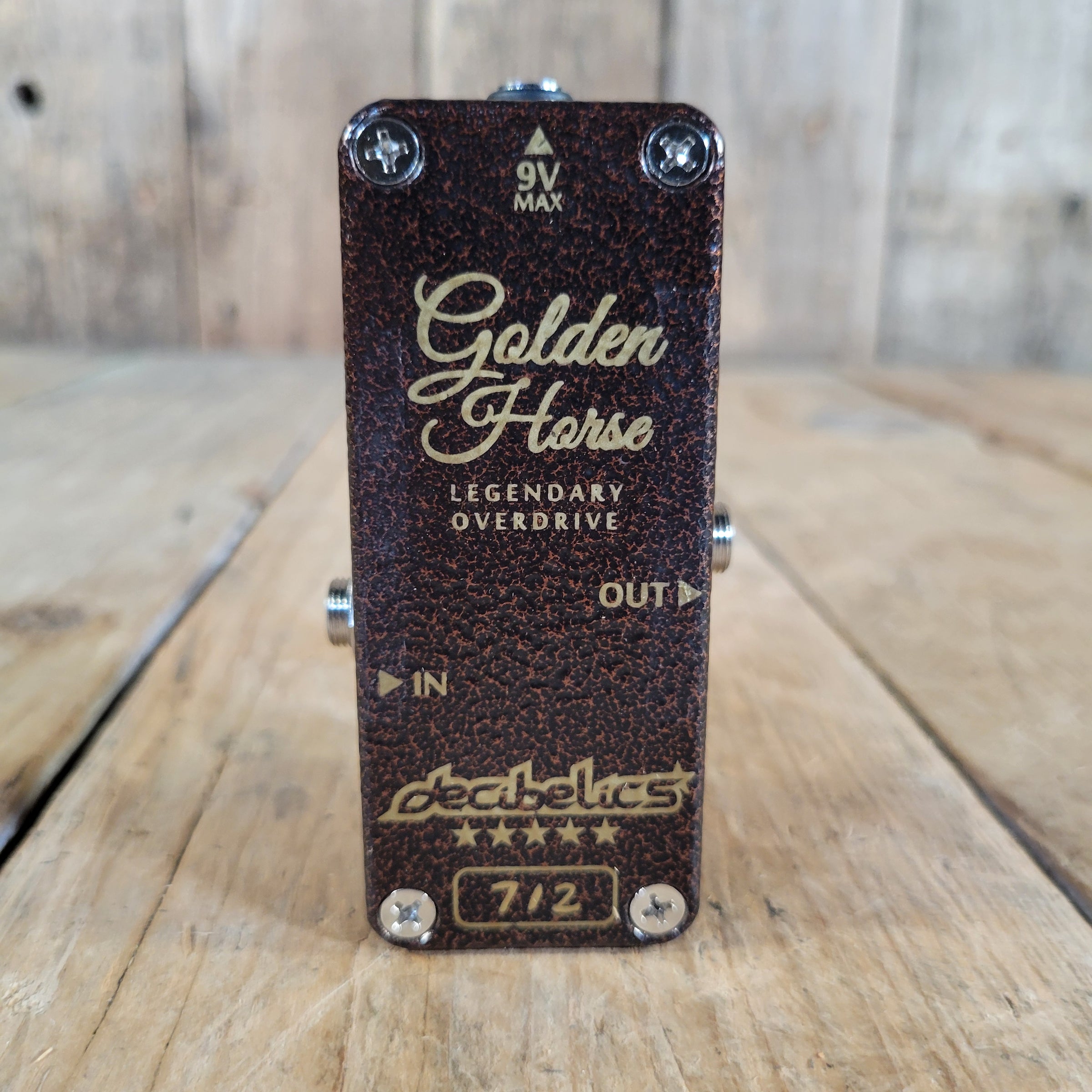 Decibelics 2021 Golden Horse Boutique mini KLON w/ box & paperwork, Near Mint