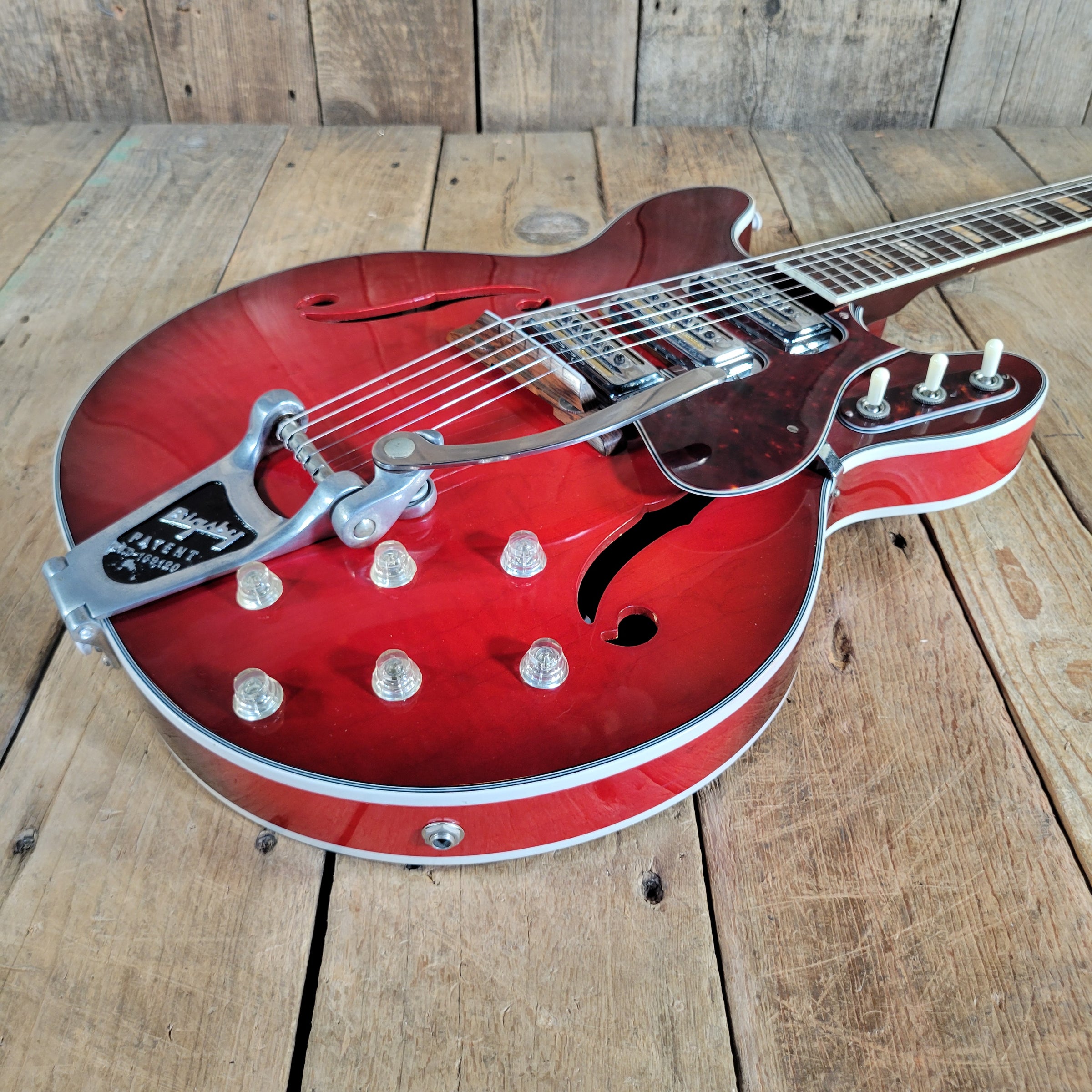 Airline 1965 Model H-78 Redburst Electric Guitar, Excellent
