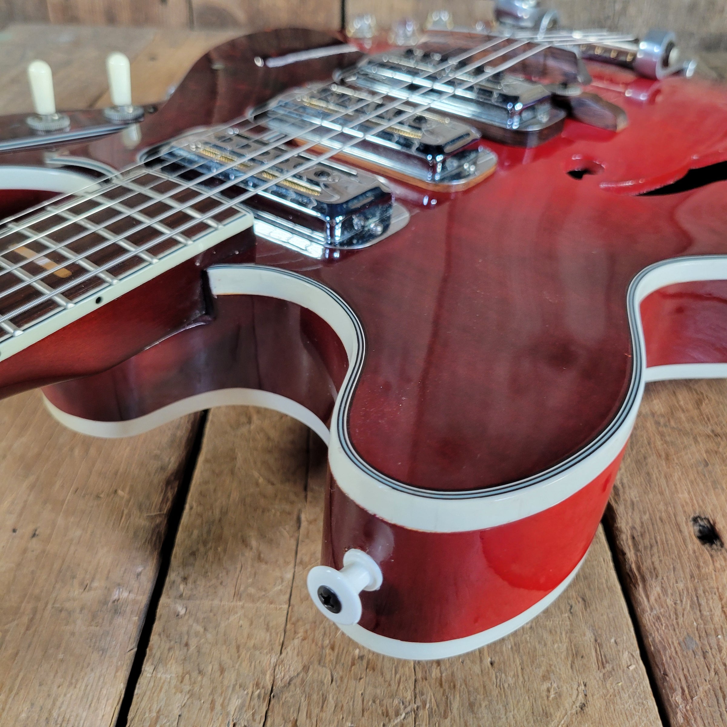 Airline 1965 Model H-78 Redburst Electric Guitar, Excellent