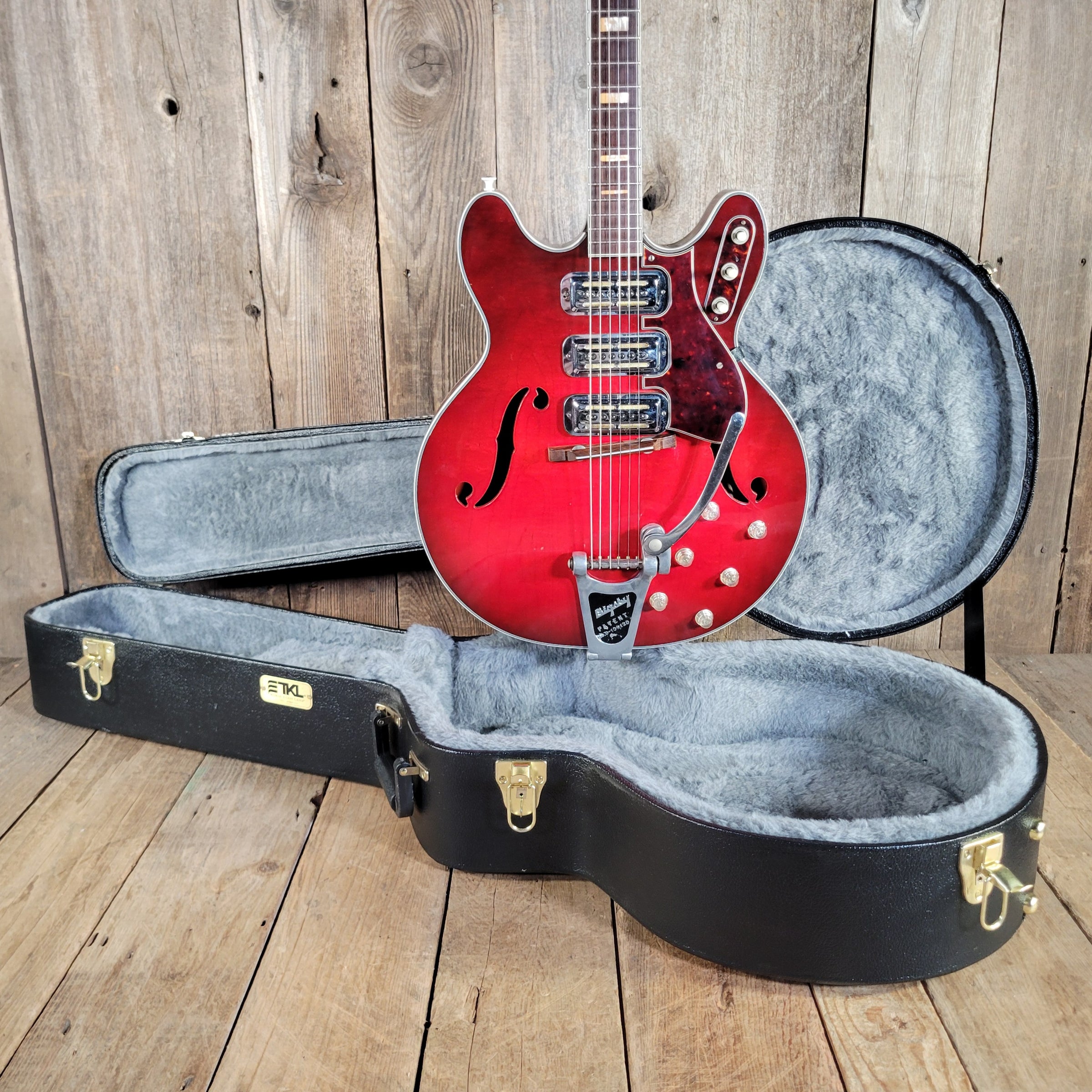 Airline 1965 Model H-78 Redburst Electric Guitar, Excellent
