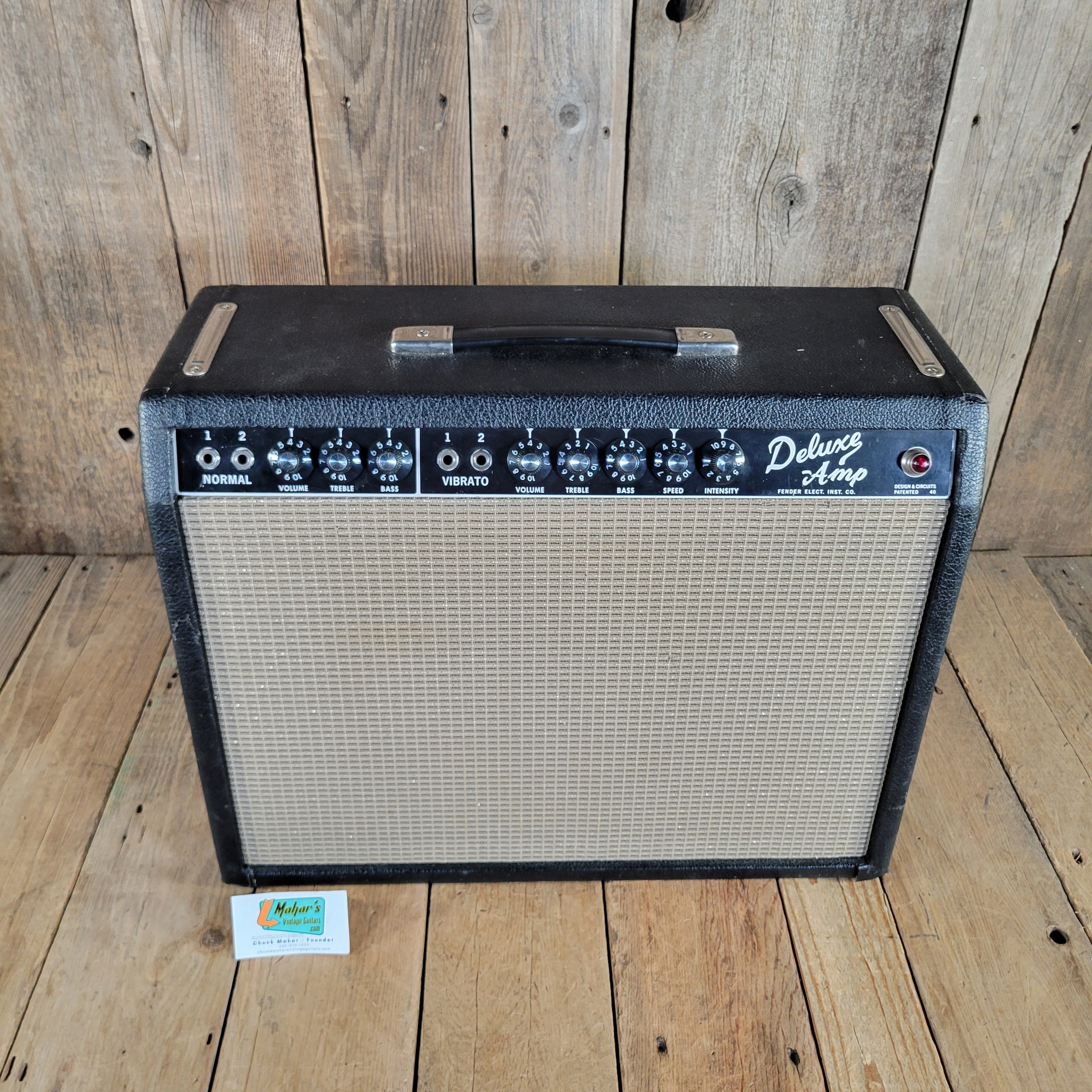 Fender 1965 Deluxe Amp AB763 Serviced, Excellent