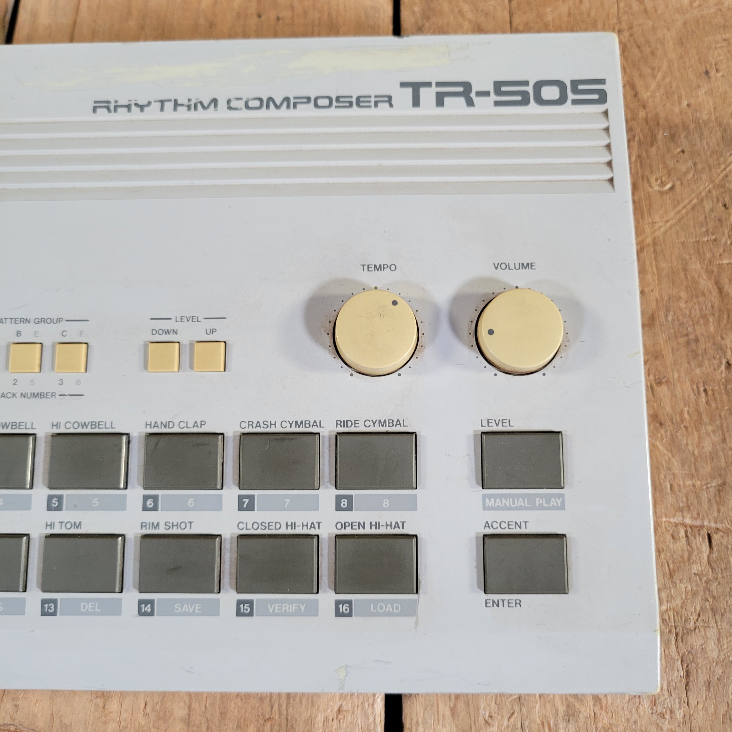 Roland 1987 TR-505 Rhythm Composer w/ power adaptor, very good