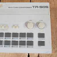 Roland 1986 TR-505 Rhythm Composer w/ power adaptor & Footswitch, good