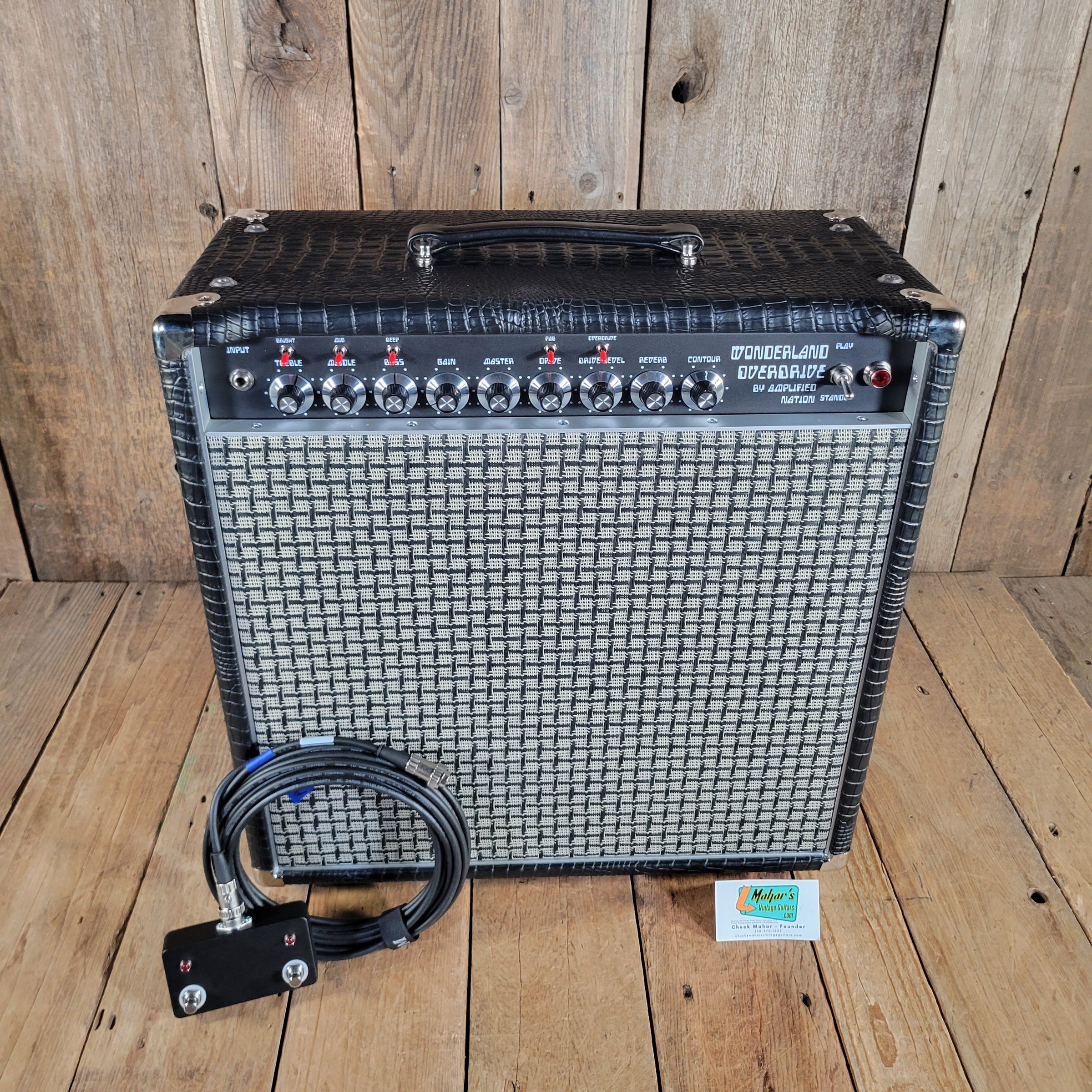 Amplified Nation 2026 Wonderland Overdrive V2 WOD50WEX Combo Near Mint