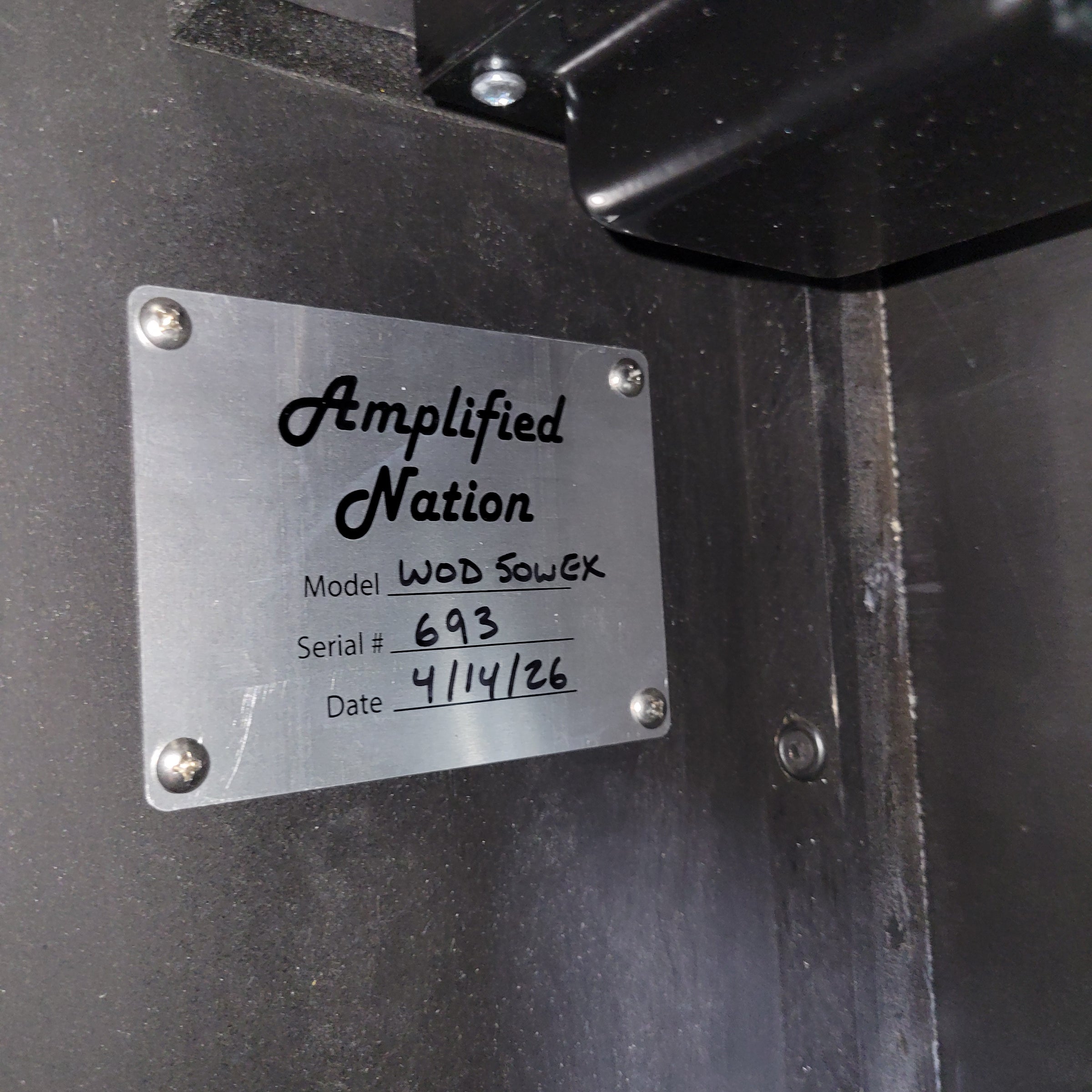 Amplified Nation 2026 Wonderland Overdrive V2 WOD50WEX Combo Near Mint