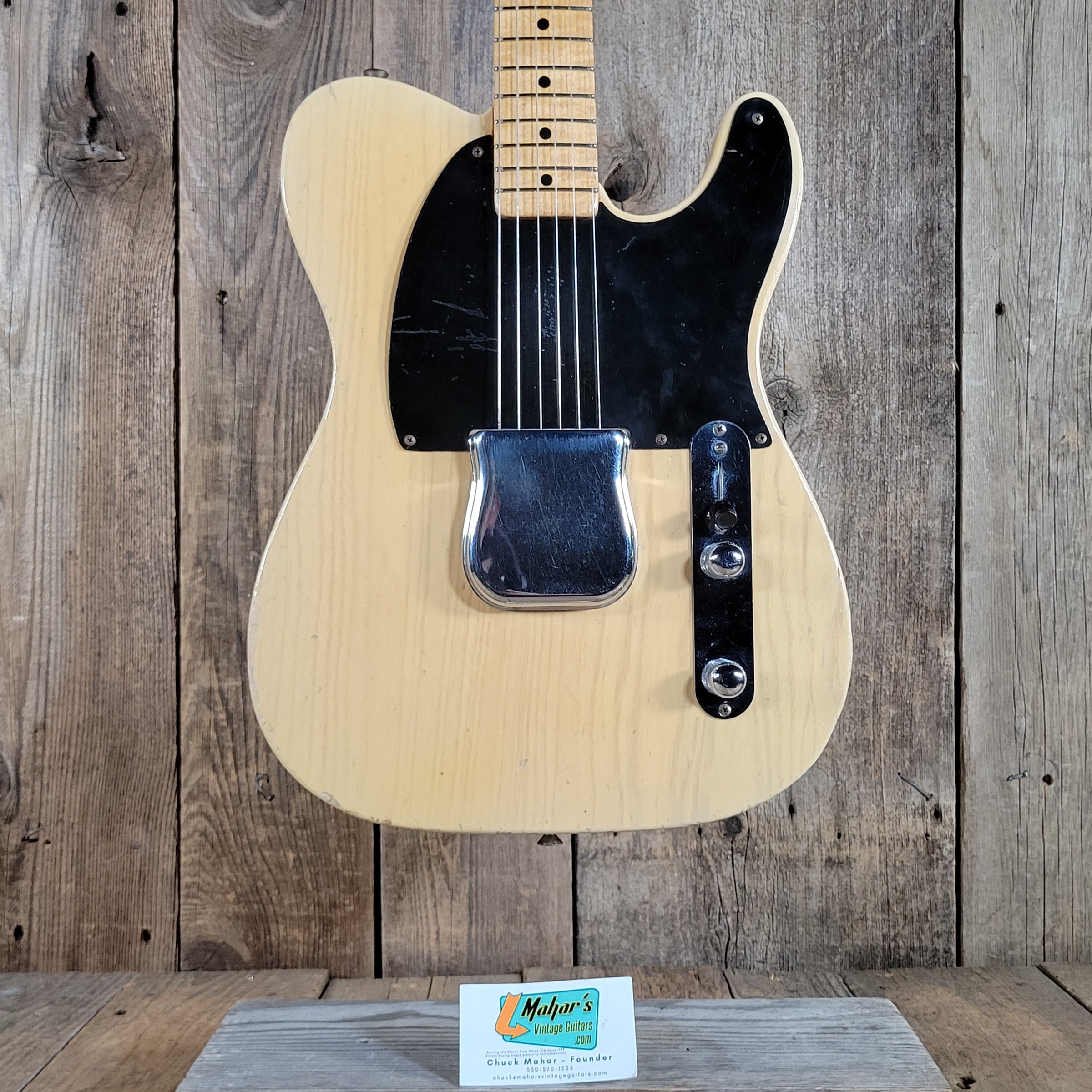 Fender 1953 Esquire Blackguard All Original w/ Original Poodle Case, Excellent
