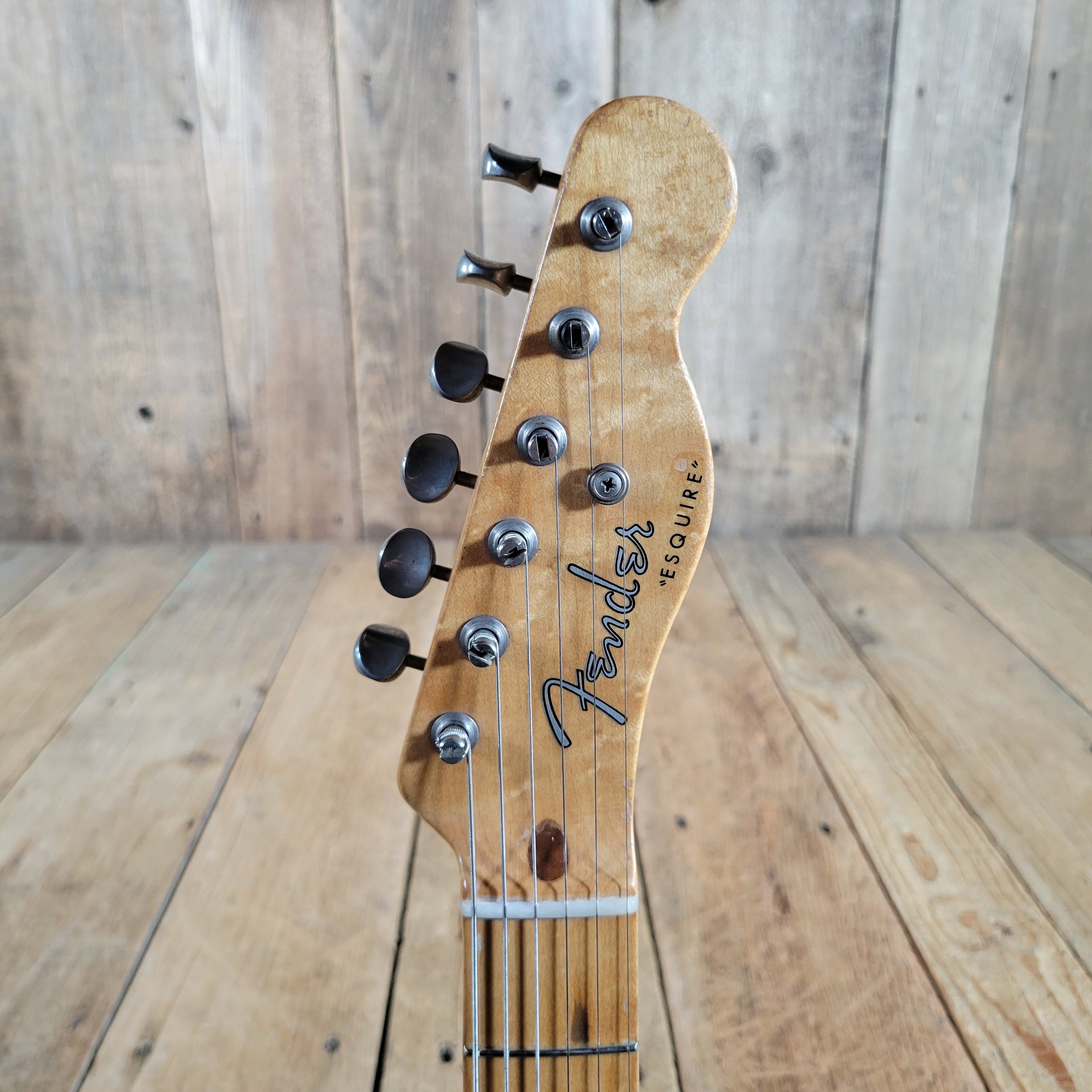 Fender 1953 Esquire Blackguard All Original w/ Original Poodle Case, Excellent