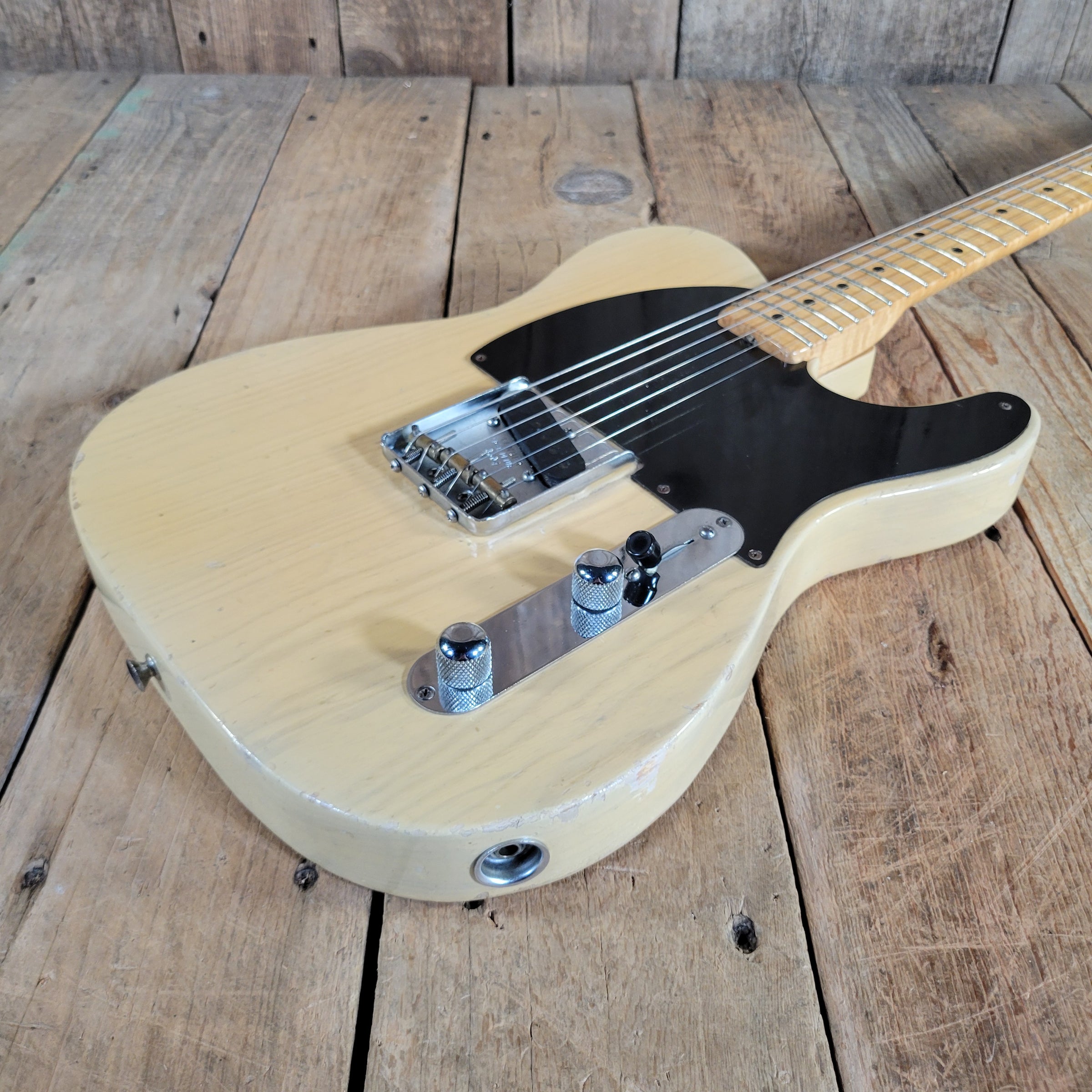 Fender 1953 Esquire Blackguard All Original w/ Original Poodle Case, Excellent